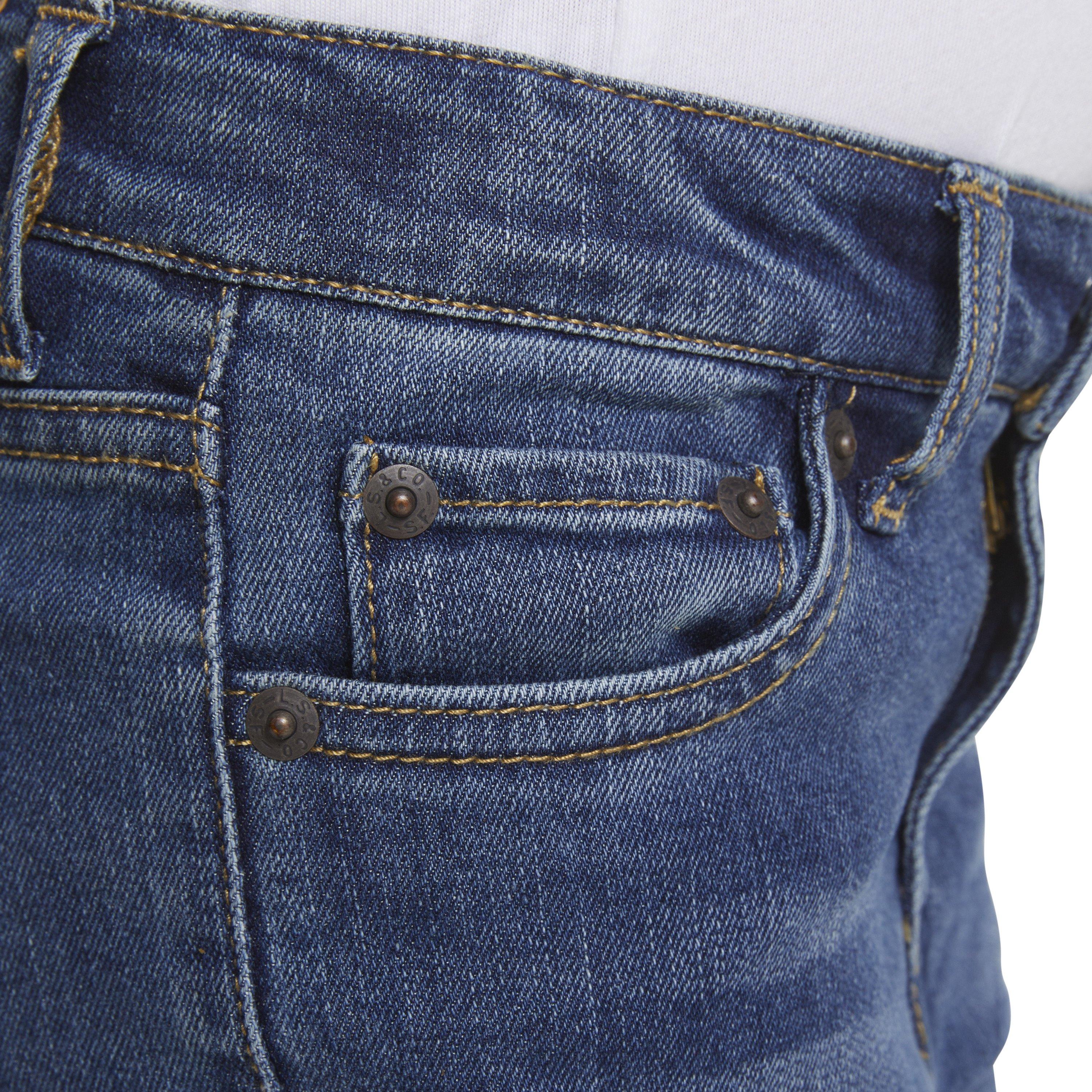 Levi's Classic Bootcut Little Girls' Dark Blue Wash Denim Jeans