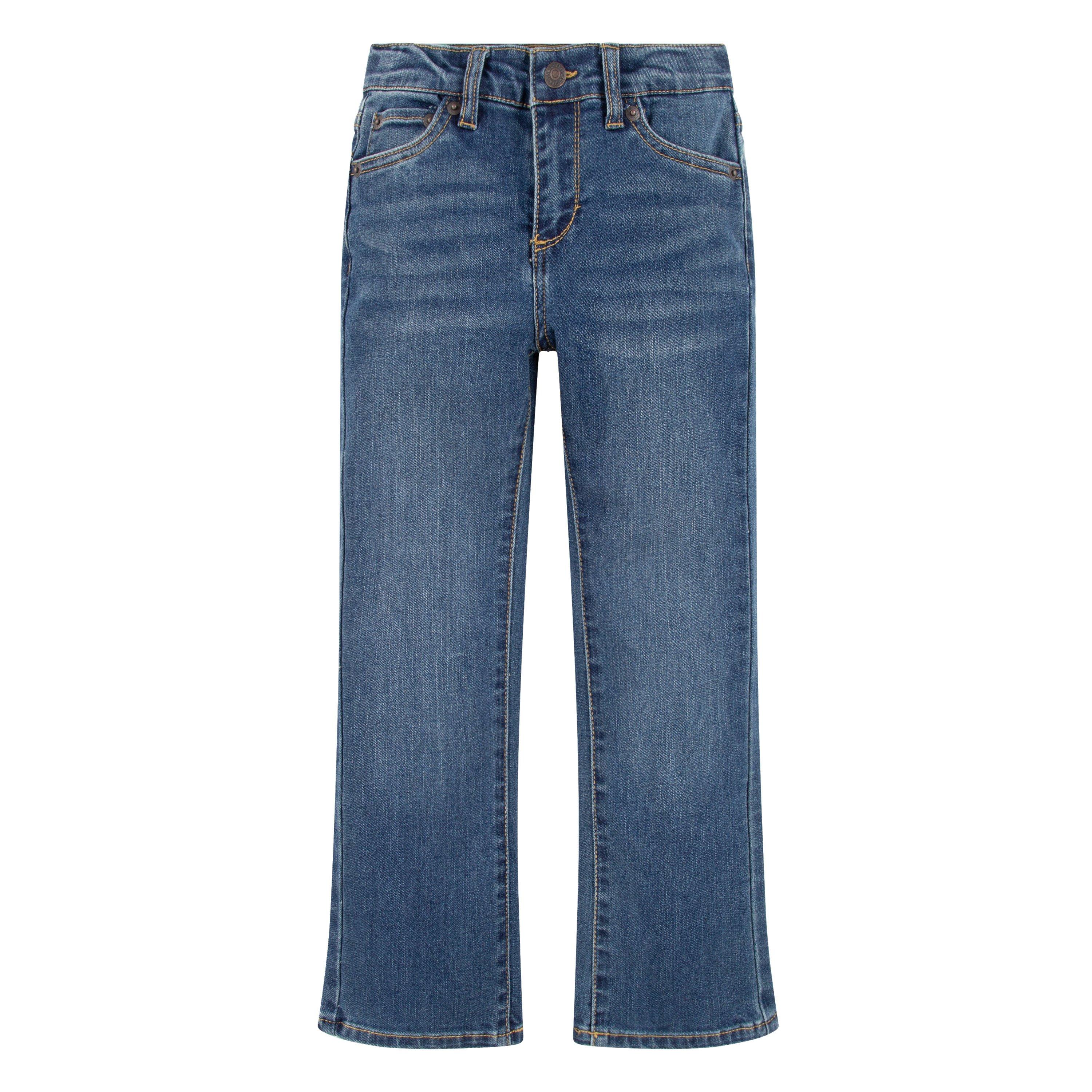 Levi's Classic Bootcut Little Girls' Dark Blue Wash Denim Jeans