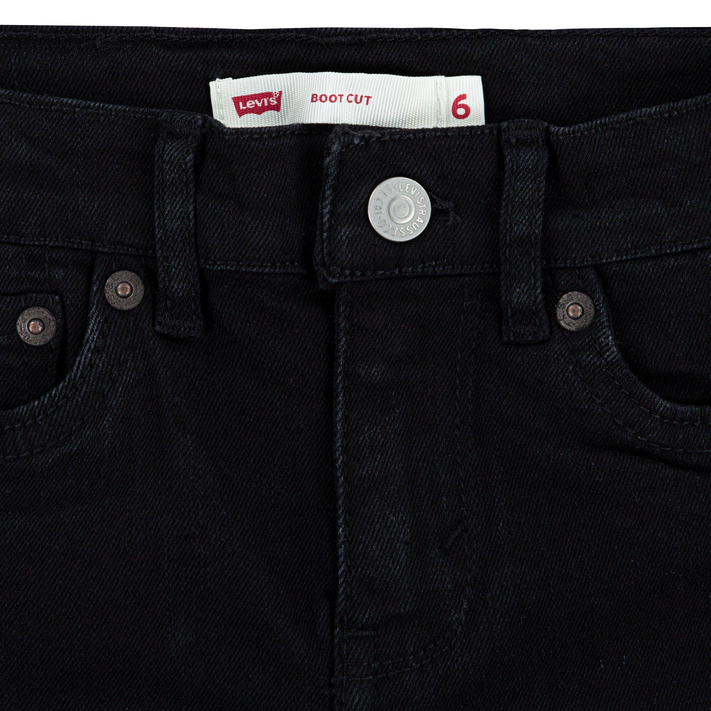 Levi's Classic Bootcut Little Girls' Black Wash Denim Jeans