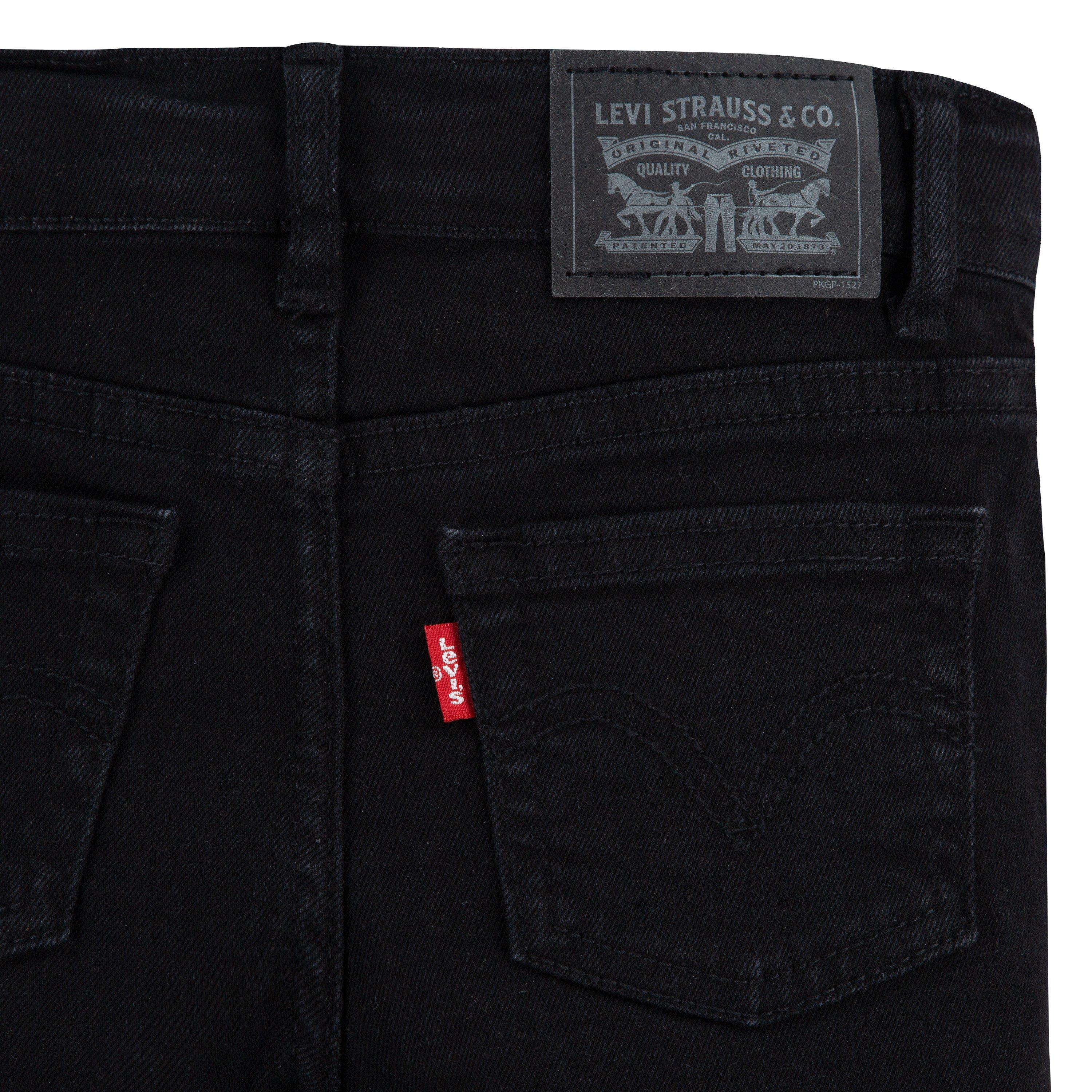 Levi's Classic Bootcut Little Girls' Black Wash Denim Jeans