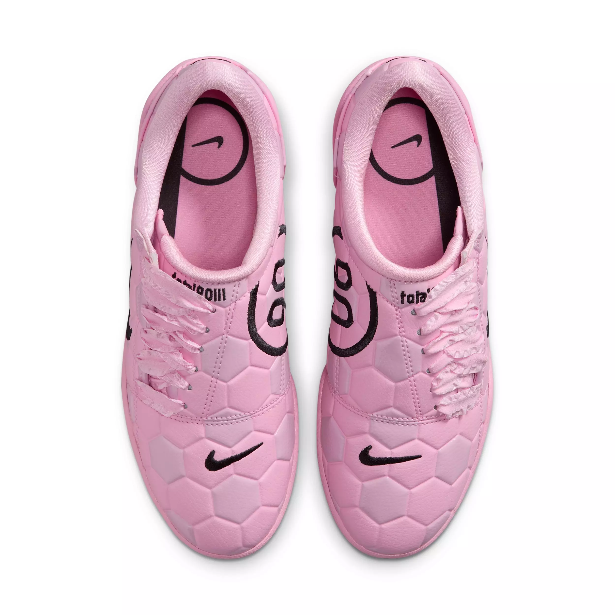 Nike T90 "Pink Rise/Black" Women's Shoe - PINK/BLACK