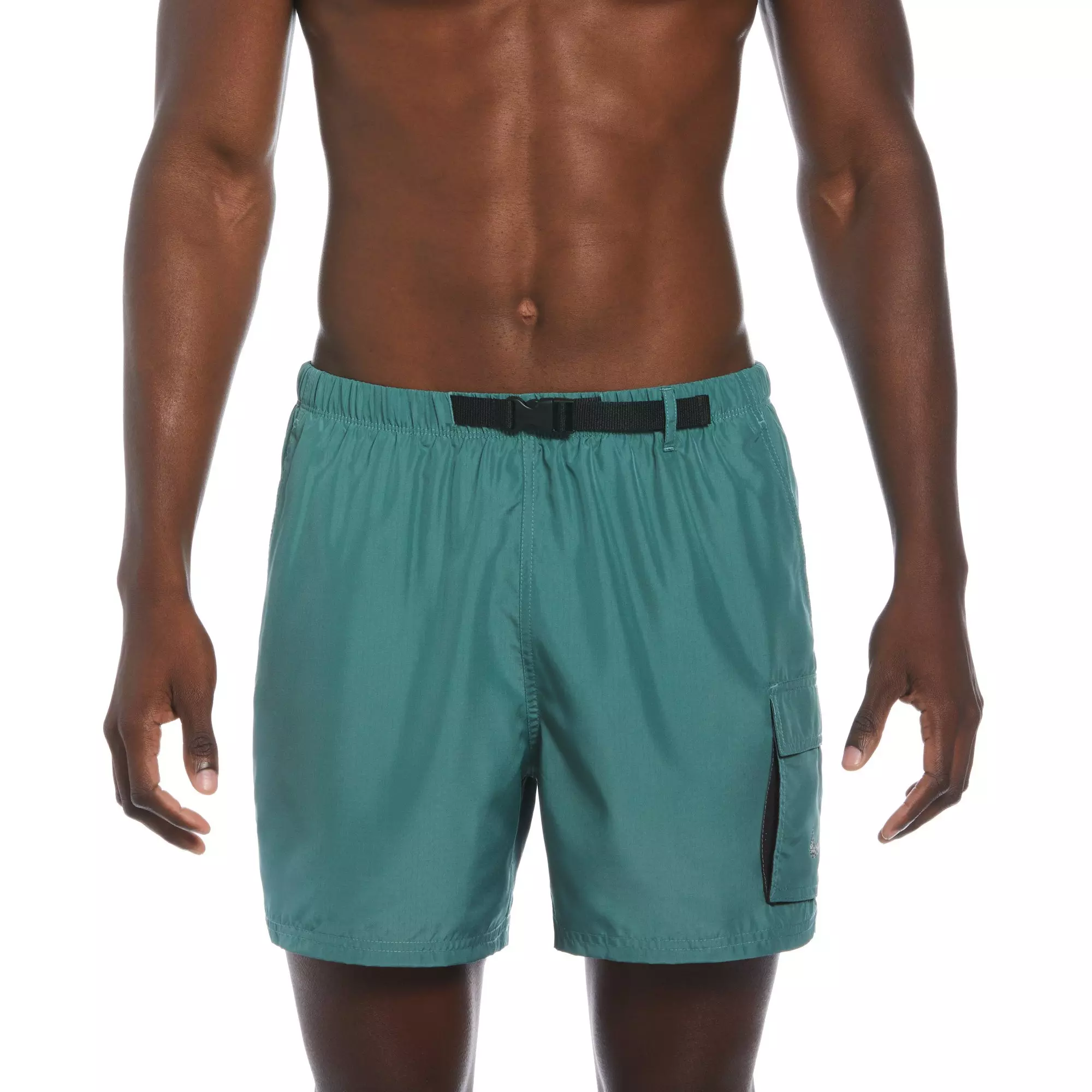 Nike Men's Swim Voyage 5" Volley Swim Shorts - LT GREEN
