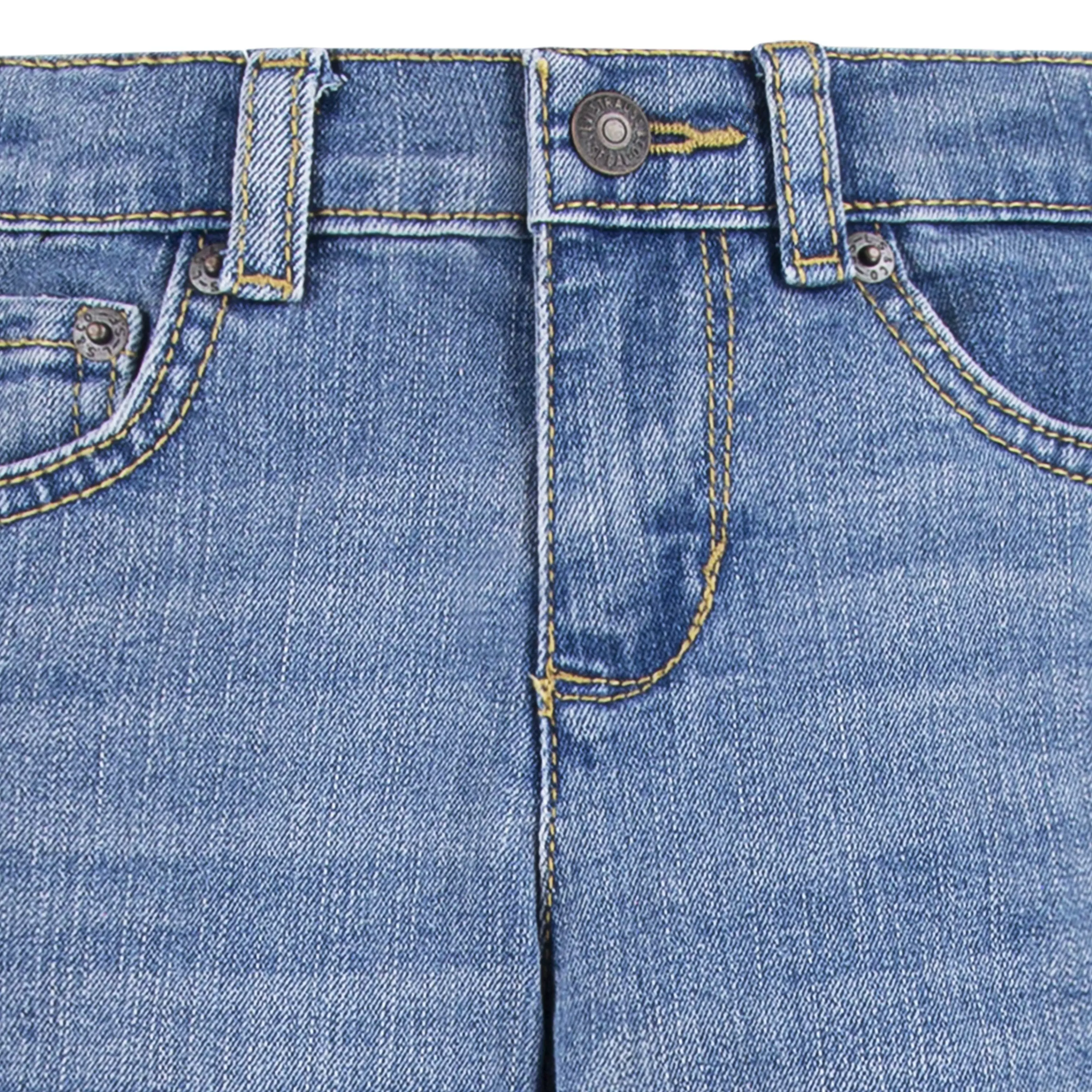 Levi's Little Girls' Classic Bootcut Medium Blue Wash Denim Jeans - MEDIUM BLUE