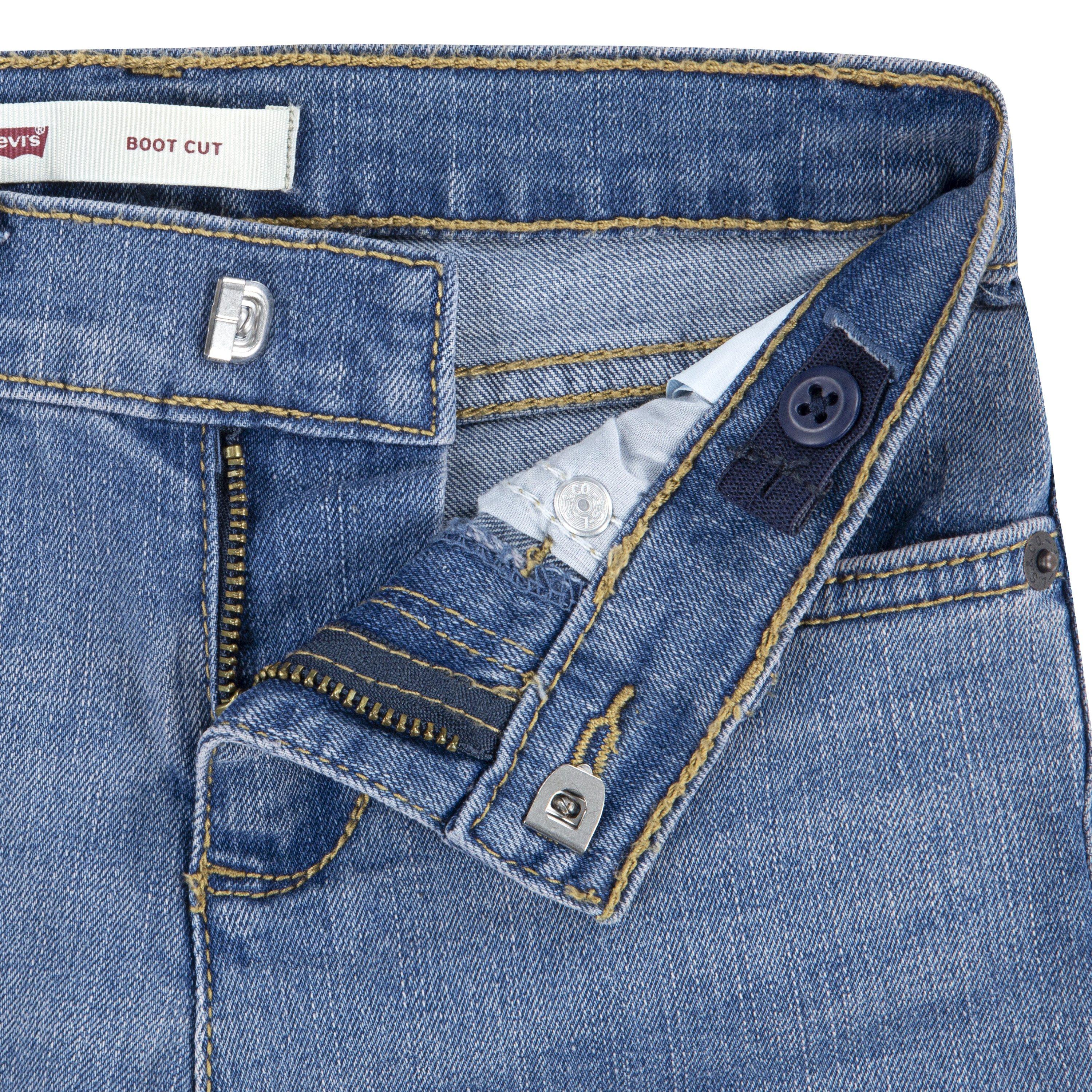 Levi's Classic Bootcut Little Girls' Medium Blue Wash Denim Jeans