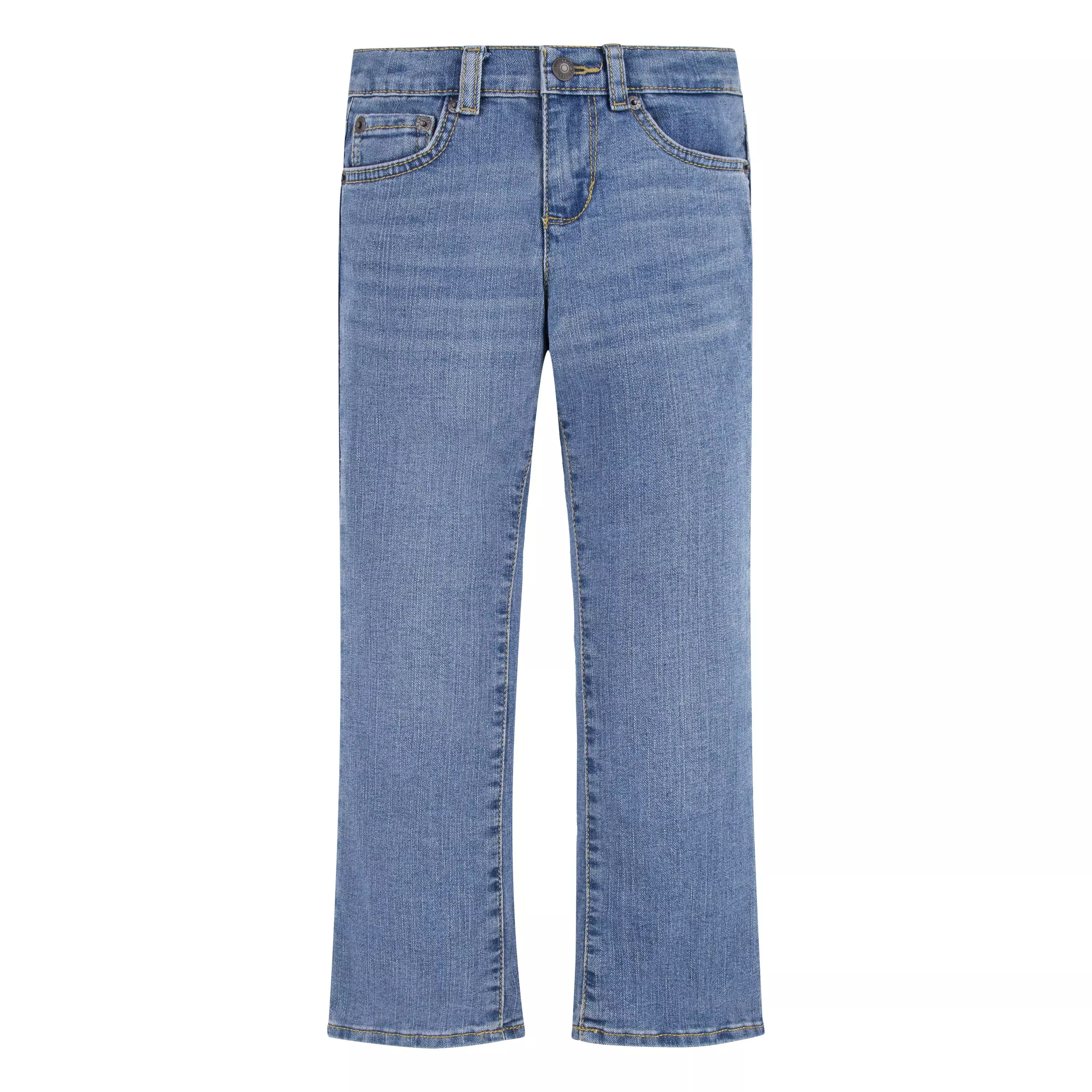 Levi's Little Girls' Classic Bootcut Medium Blue Wash Denim Jeans - MEDIUM BLUE