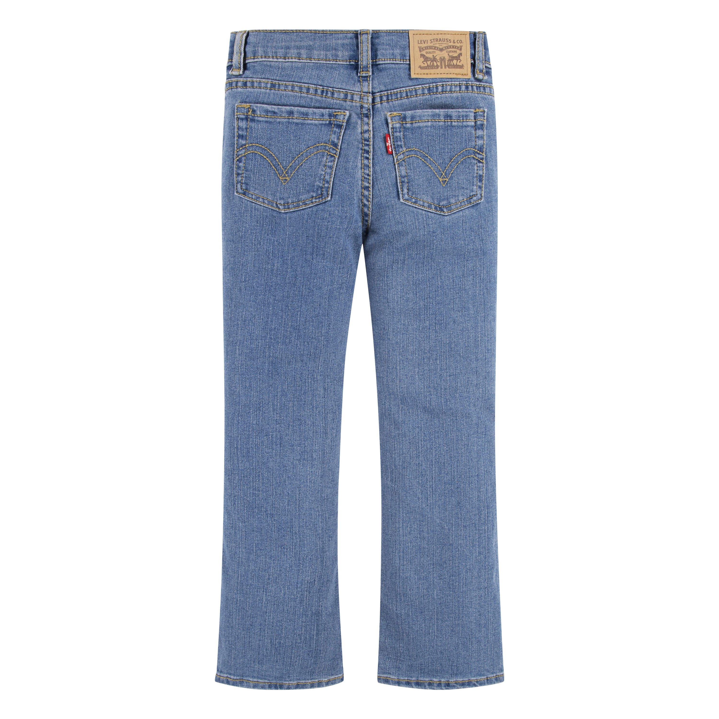 Levi's Classic Bootcut Little Girls' Medium Blue Wash Denim Jeans