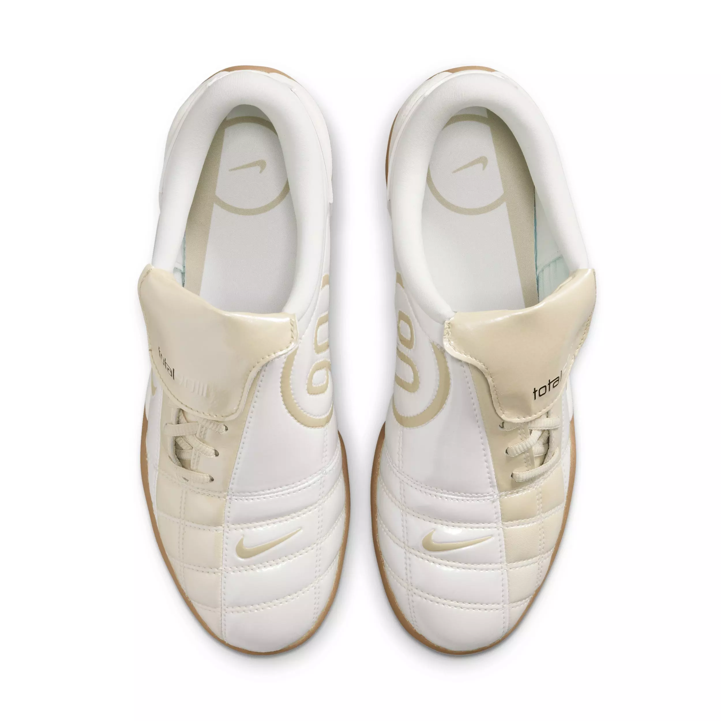 Nike T90 SE "Sail/Gum Light Brown/Black/Light Khaki" Women's Shoe - SAIL/LT BROWN/BLACK/LT KHAKI