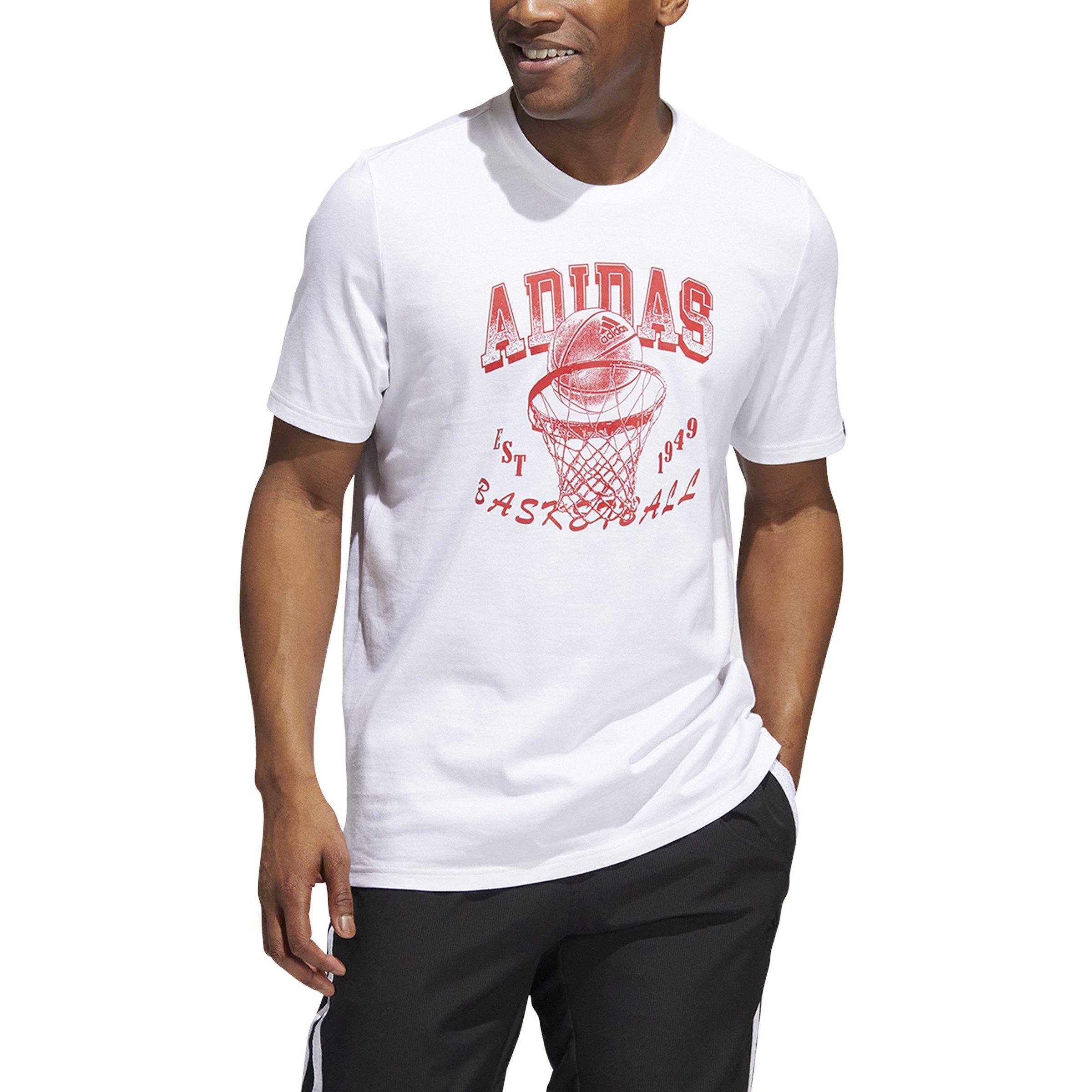 adidas Men's World Basketball Graphic T-Shirt