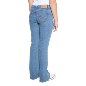 Levi's Big Girls' Classic Bootcut Medium Blue Wash Denim Jeans