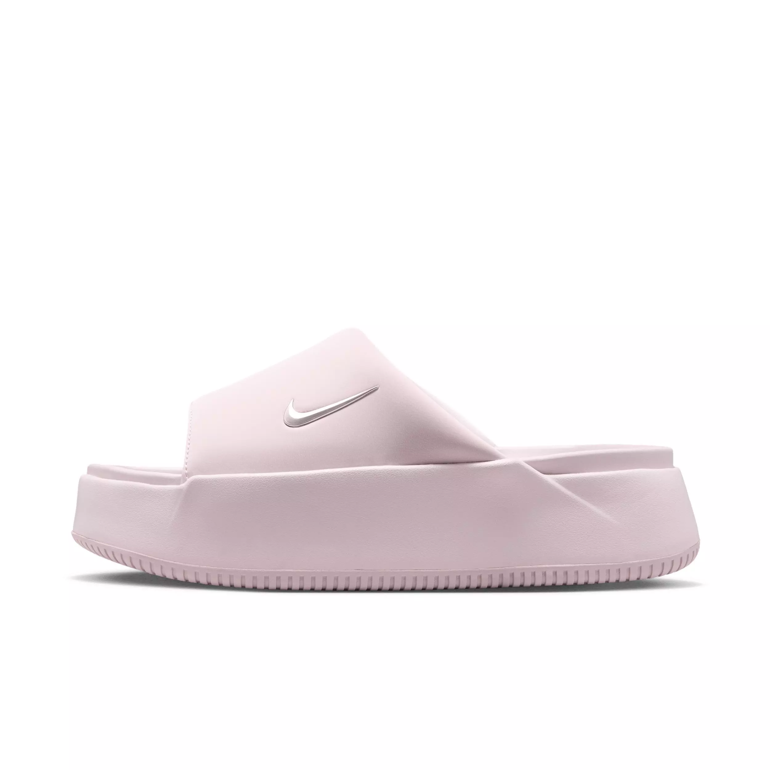Nike Calm Elevation "Bleached Lilac/Bleached Lilac" Women's Slide - LILAC/LILAC