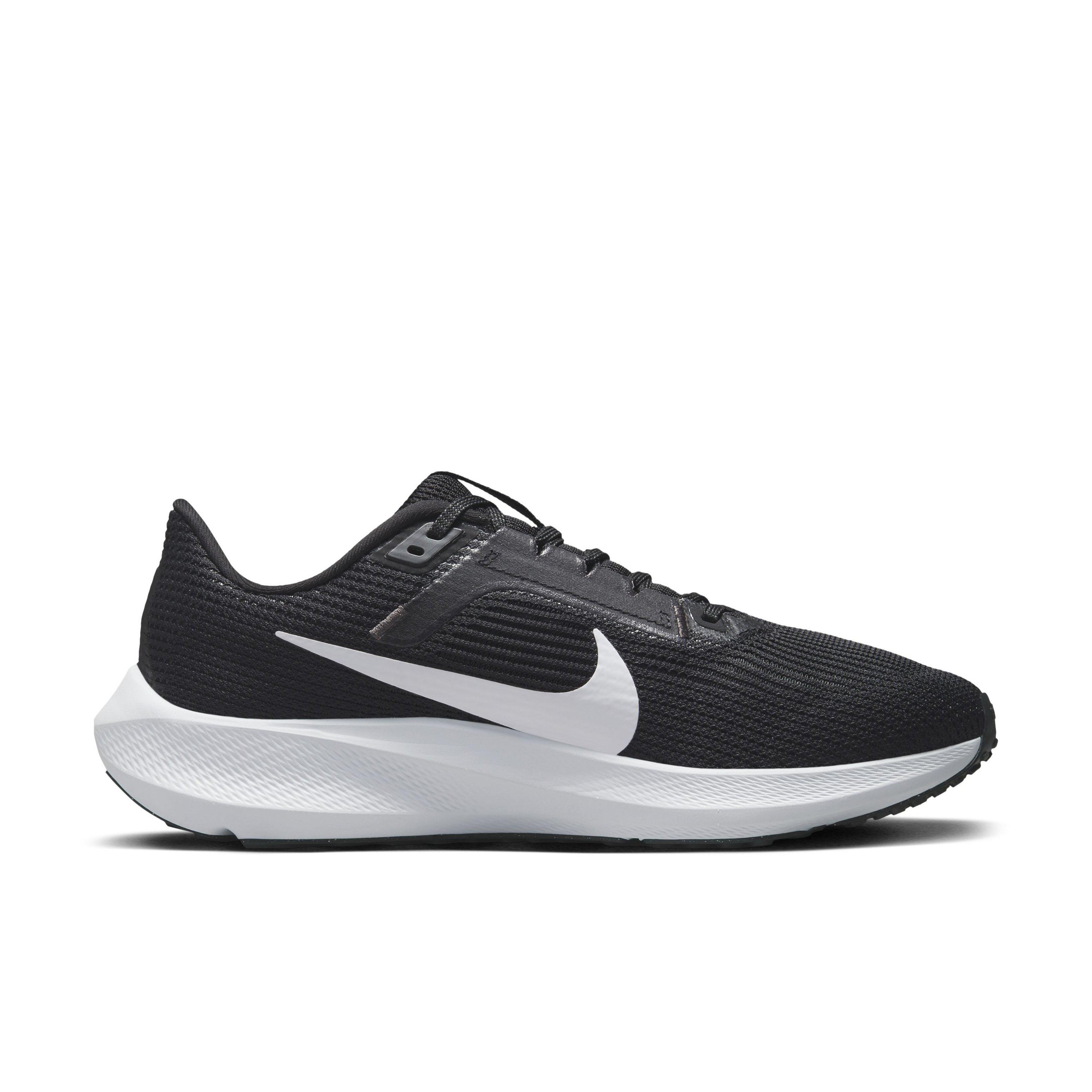 Nike Pegasus 40 "Black/Iron Grey/White" Women's Road Running Shoe - BLACK/GREY/WHITE Thumbnail View 1