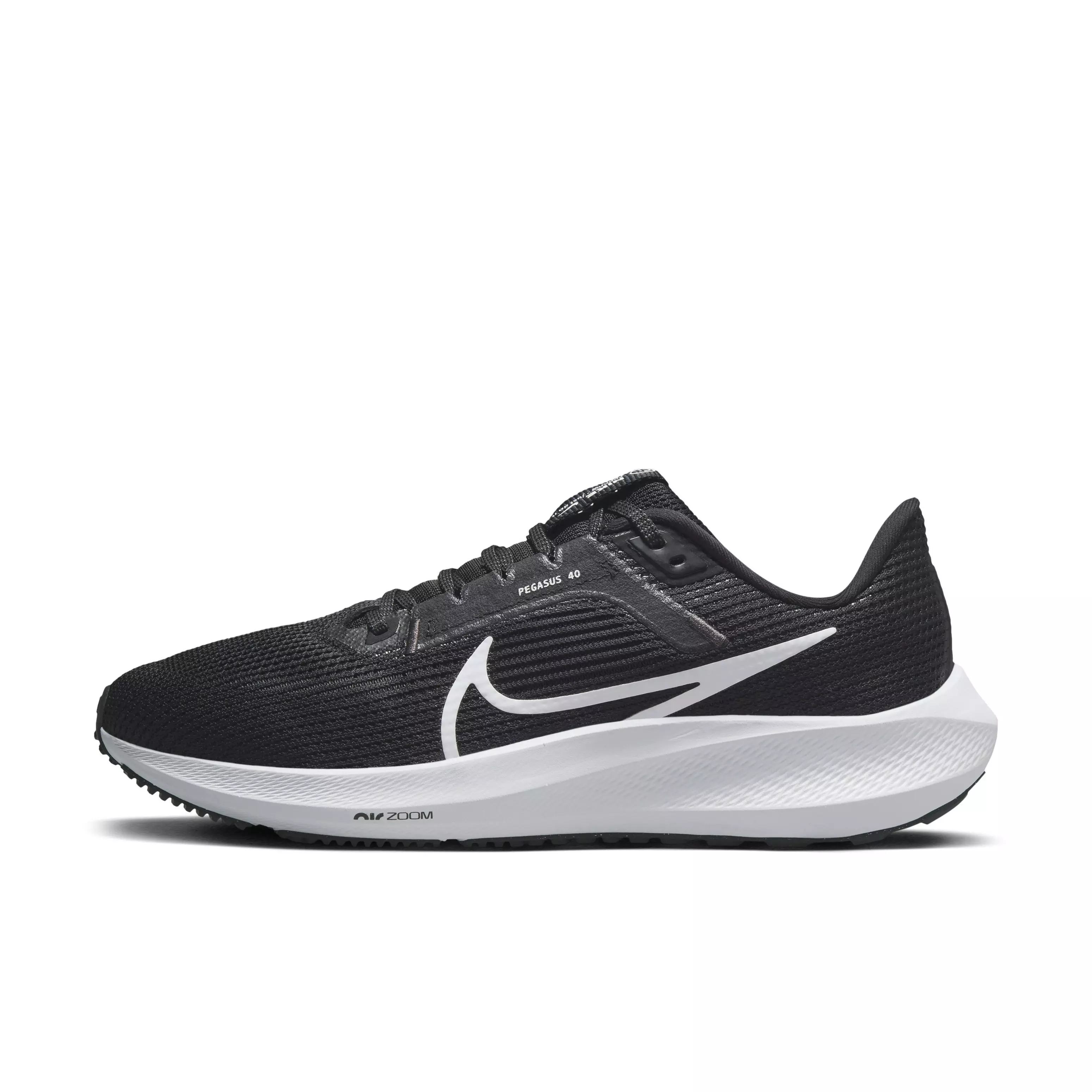 Nike Pegasus 40 "Black/Iron Grey/White" Women's Road Running Shoe - BLACK/GREY/WHITE
