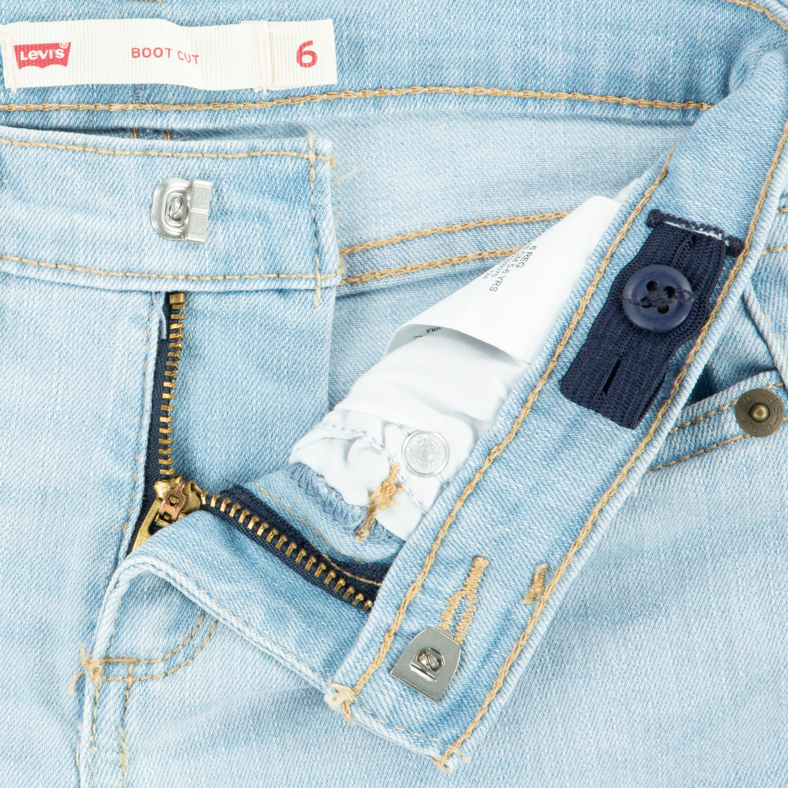 Levi's Classic Bootcut Little Girls' Light Blue Wash Denim Jeans