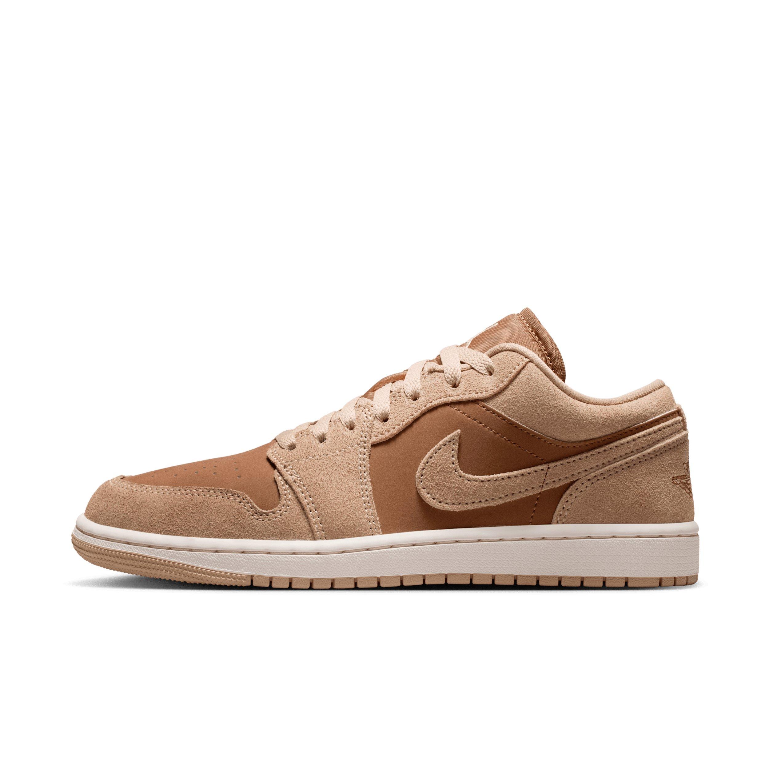 Jordan 1 Low "Legend Medium Brown/Chalk/Light British Tan" Women's Shoe - MD BROWN/CHALK/LT TAN Thumbnail View 2