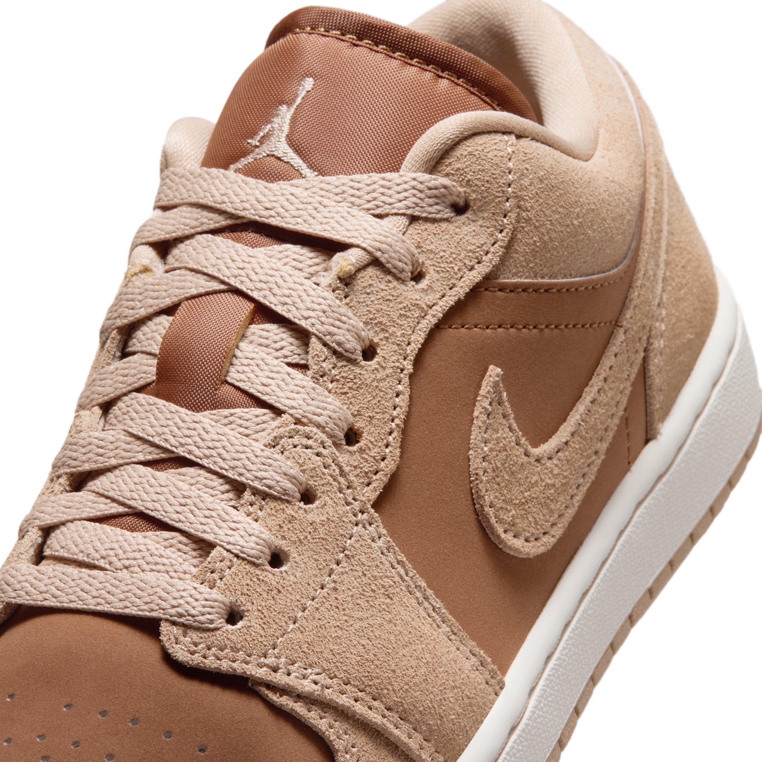 Jordan 1 Low "Legend Medium Brown/Chalk/Light British Tan" Women's Shoe - MD BROWN/CHALK/LT TAN Thumbnail View 7
