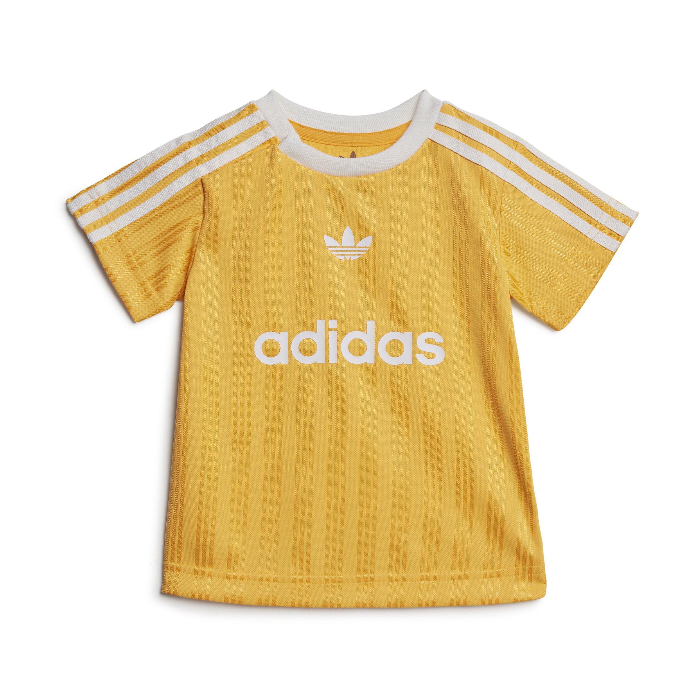 adidas Originals Infant Boys' Yellow Soccer Tee Set