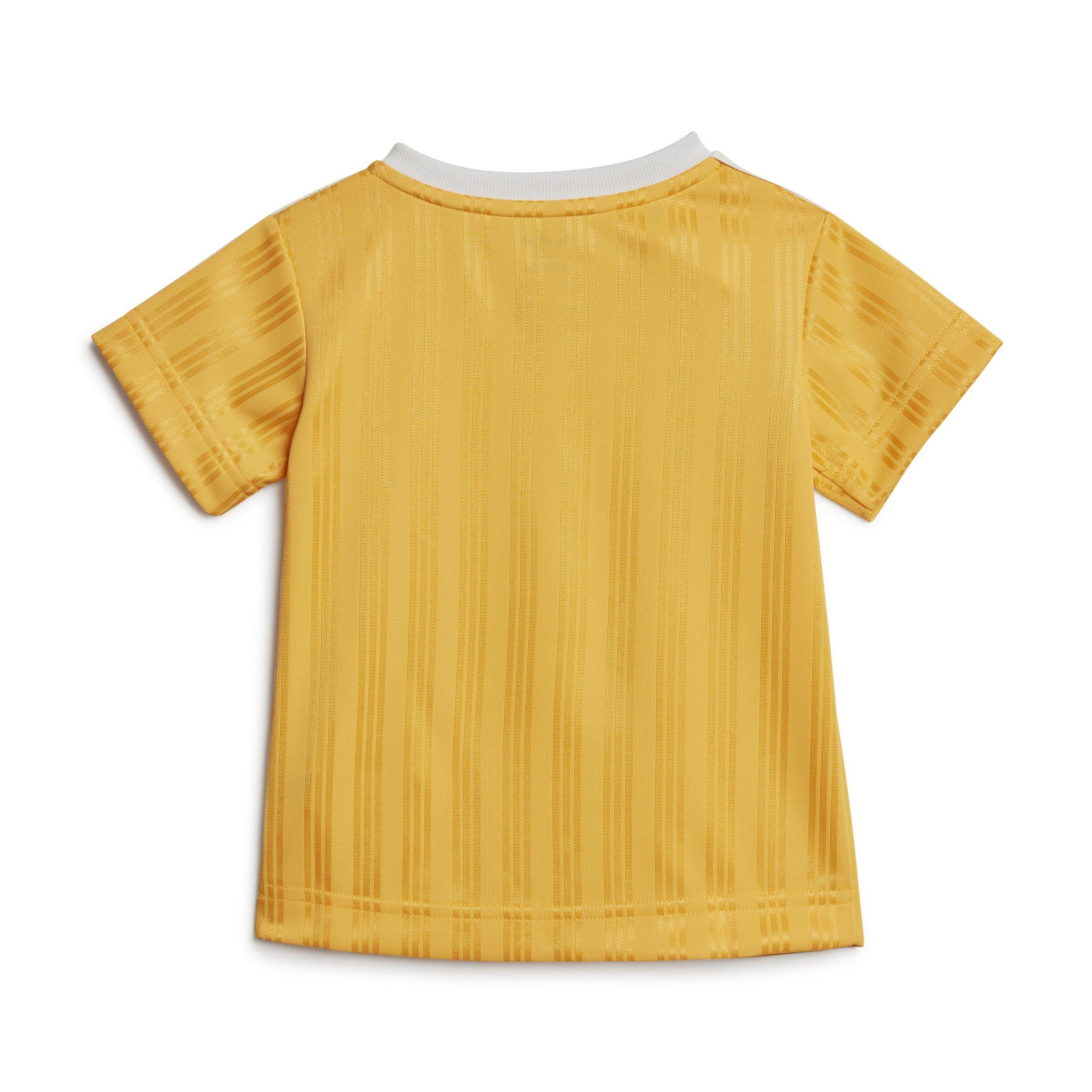 adidas Originals Infant Boys' Yellow Soccer Tee Set
