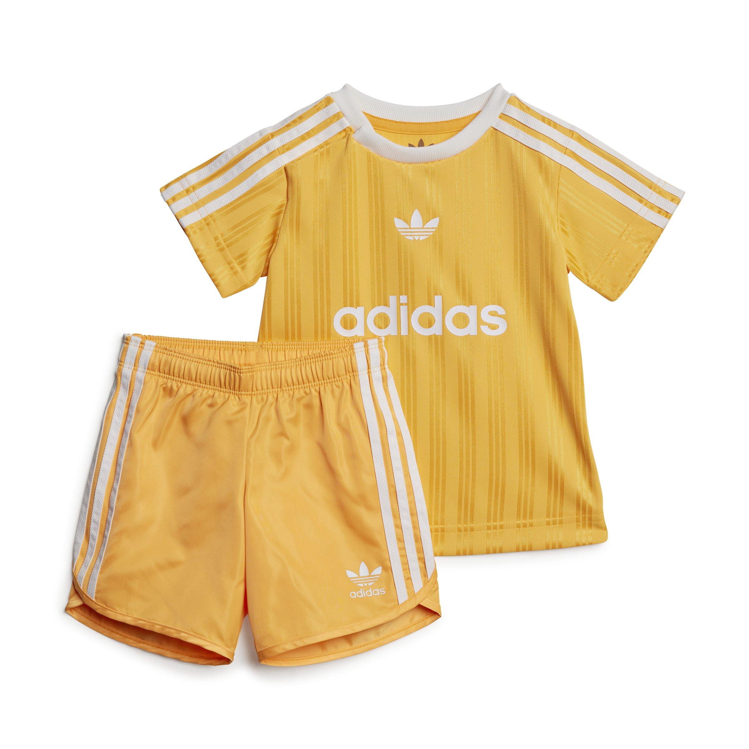 adidas Originals Infant Boys' Football Tee Set -Yellow