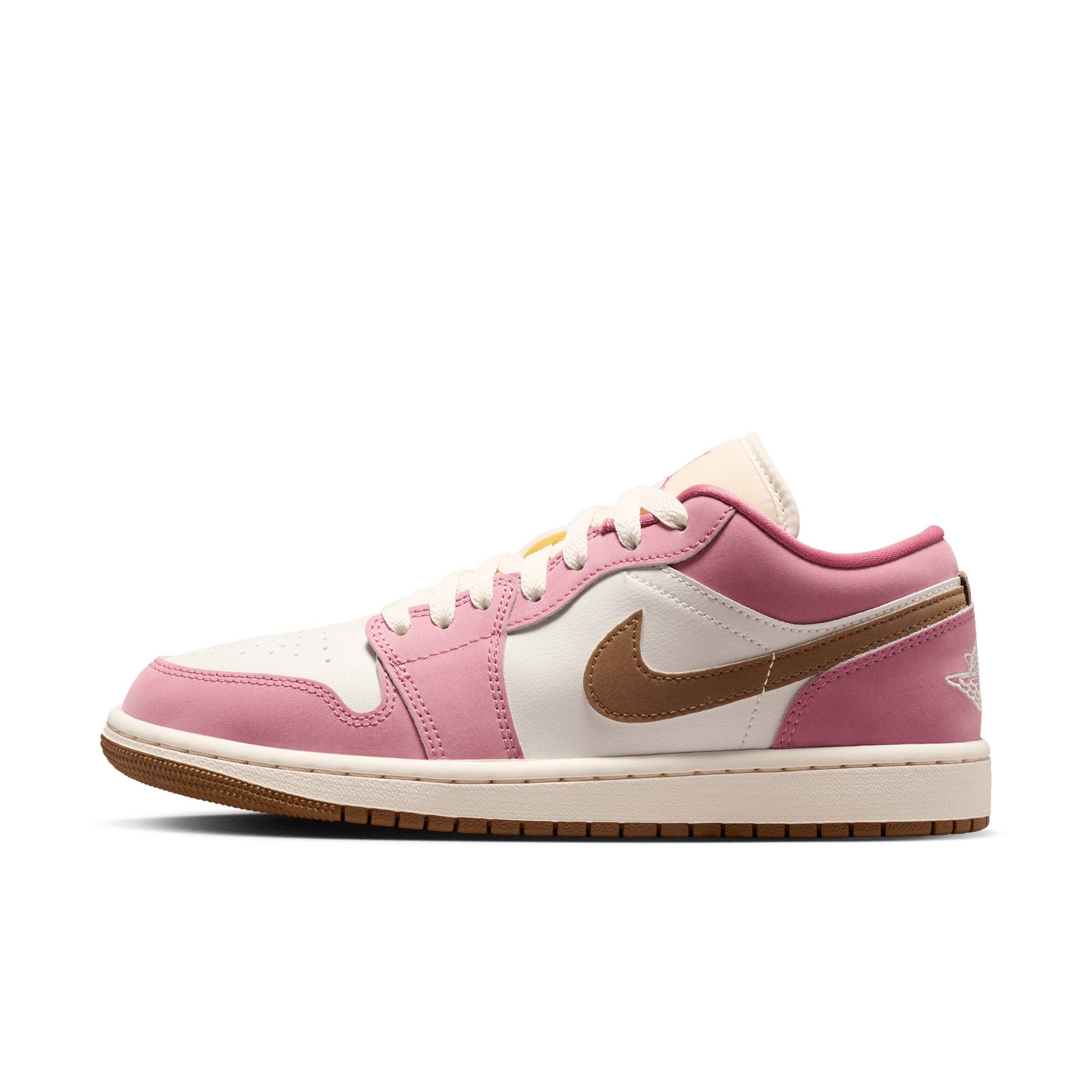 Jordan 1 Low "Desert Berry/Light British Tan/Chalk/Sail" Women's Shoe - BERRY/LT TAN/CHALK/SAIL Thumbnail View 2