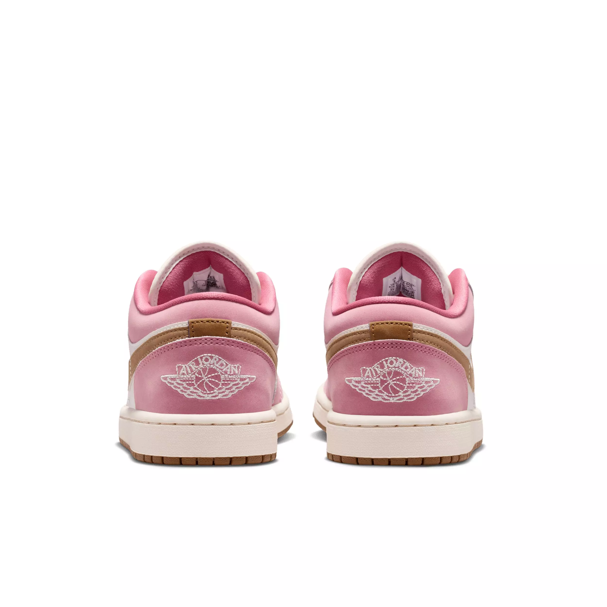 Jordan 1 Low "Desert Berry/Light British Tan/Chalk/Sail" Women's Shoe - BERRY/LT TAN/CHALK/SAIL