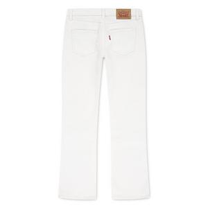 Levi's Little Girls' Classic Bootcut Denim White Wash Jeans