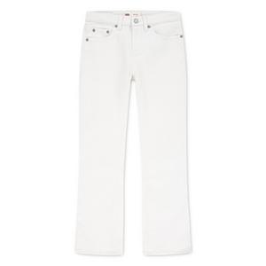Levi's Big Girls' Classic Bootcut Denim White Wash Jeans