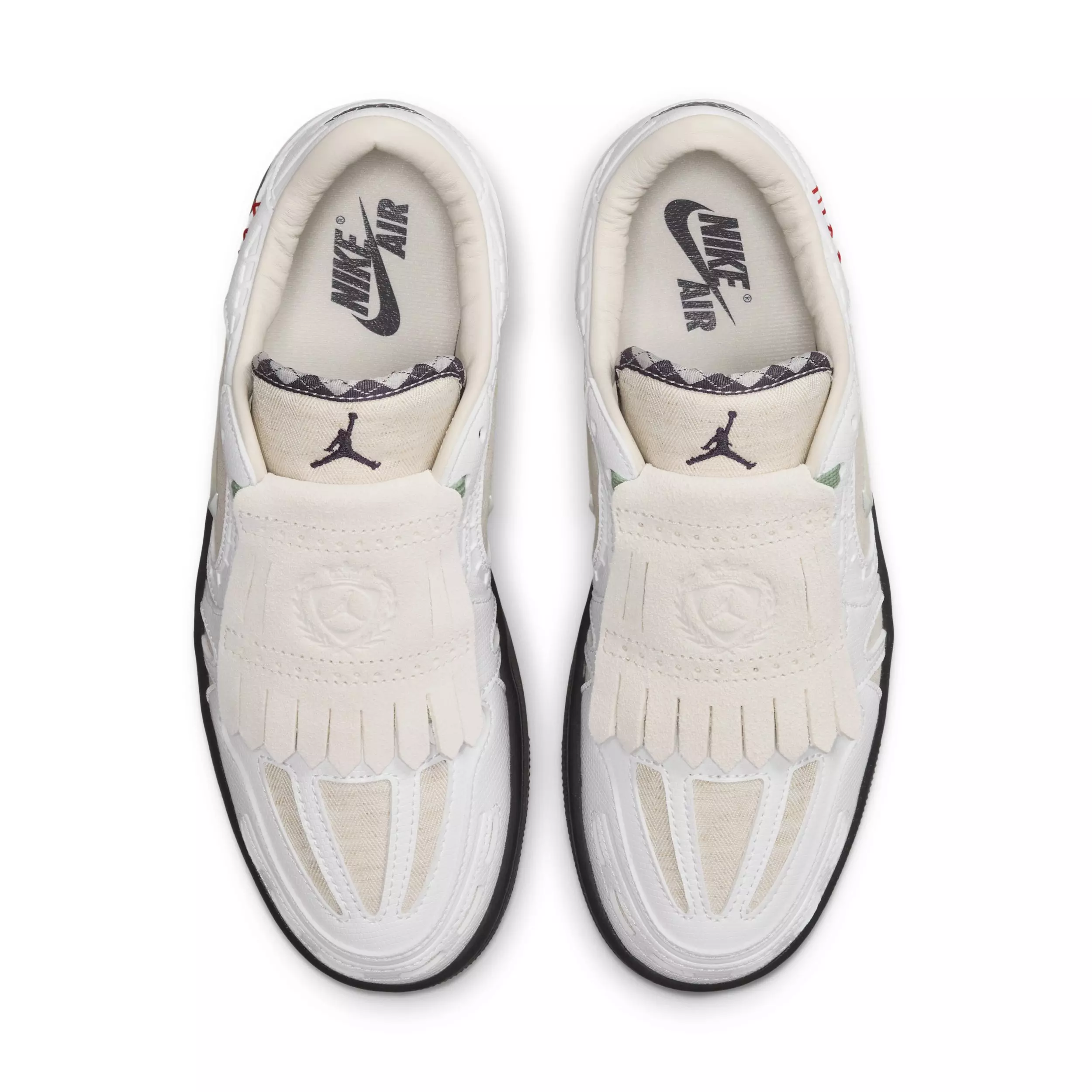 Jordan 1 Low Method of Make "Light Orewood Brown/Black/Steam/White" Women's Shoe - LT BROWN/BLACK/STEAM/WHITE