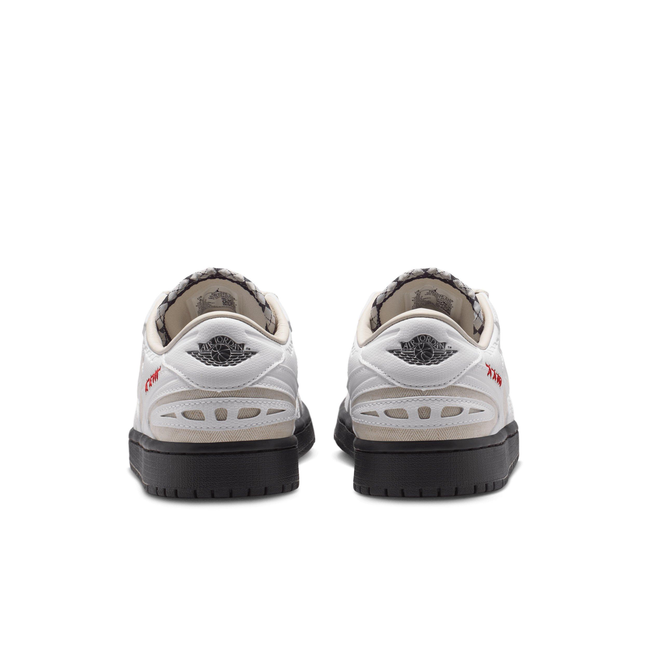 Jordan 1 Low Method of Make "Light Orewood Brown/Black/Steam/White" Women's Shoe - LT BROWN/BLACK/STEAM/WHITE Thumbnail View 5