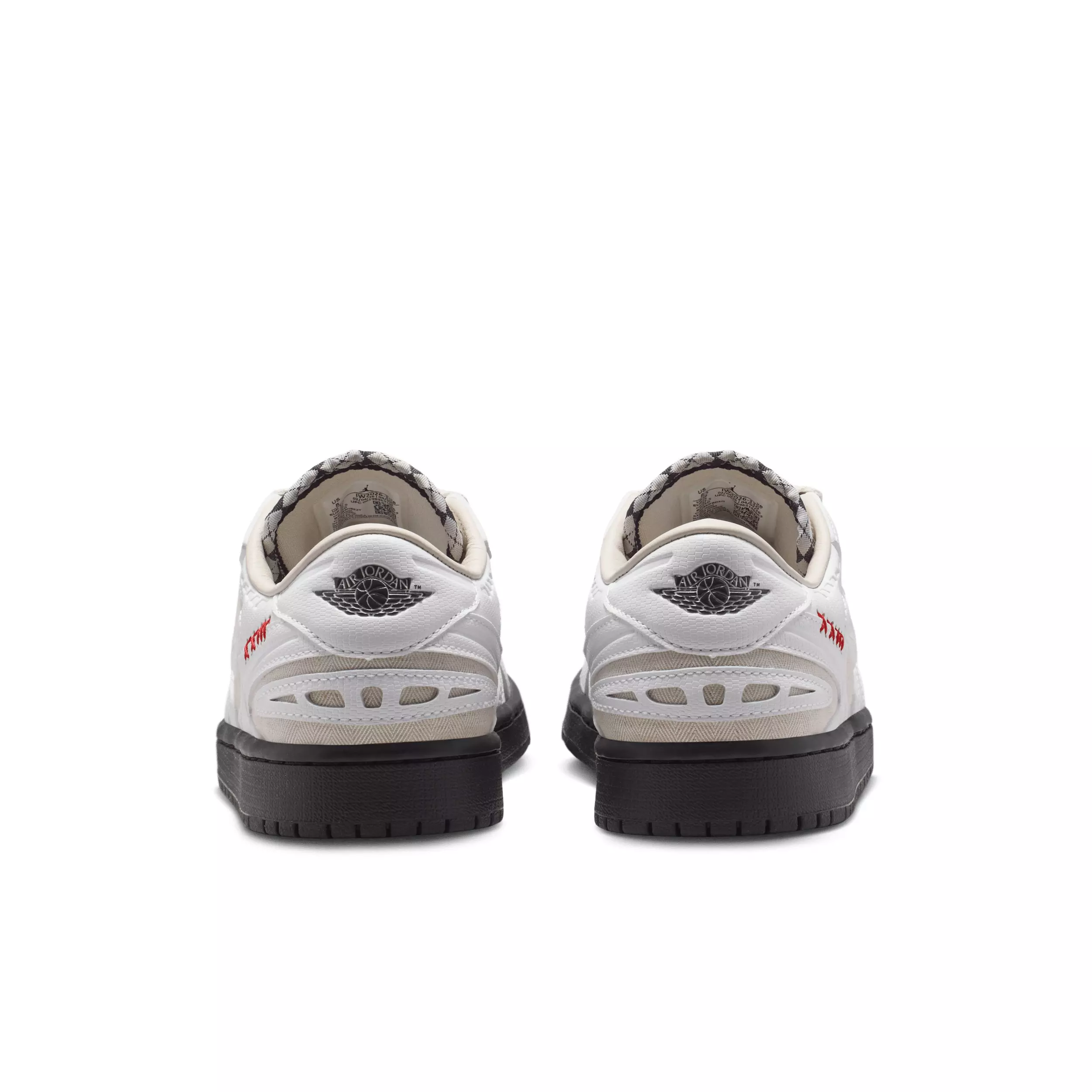Jordan 1 Low Method of Make "Light Orewood Brown/Black/Steam/White" Women's Shoe - LT BROWN/BLACK/STEAM/WHITE