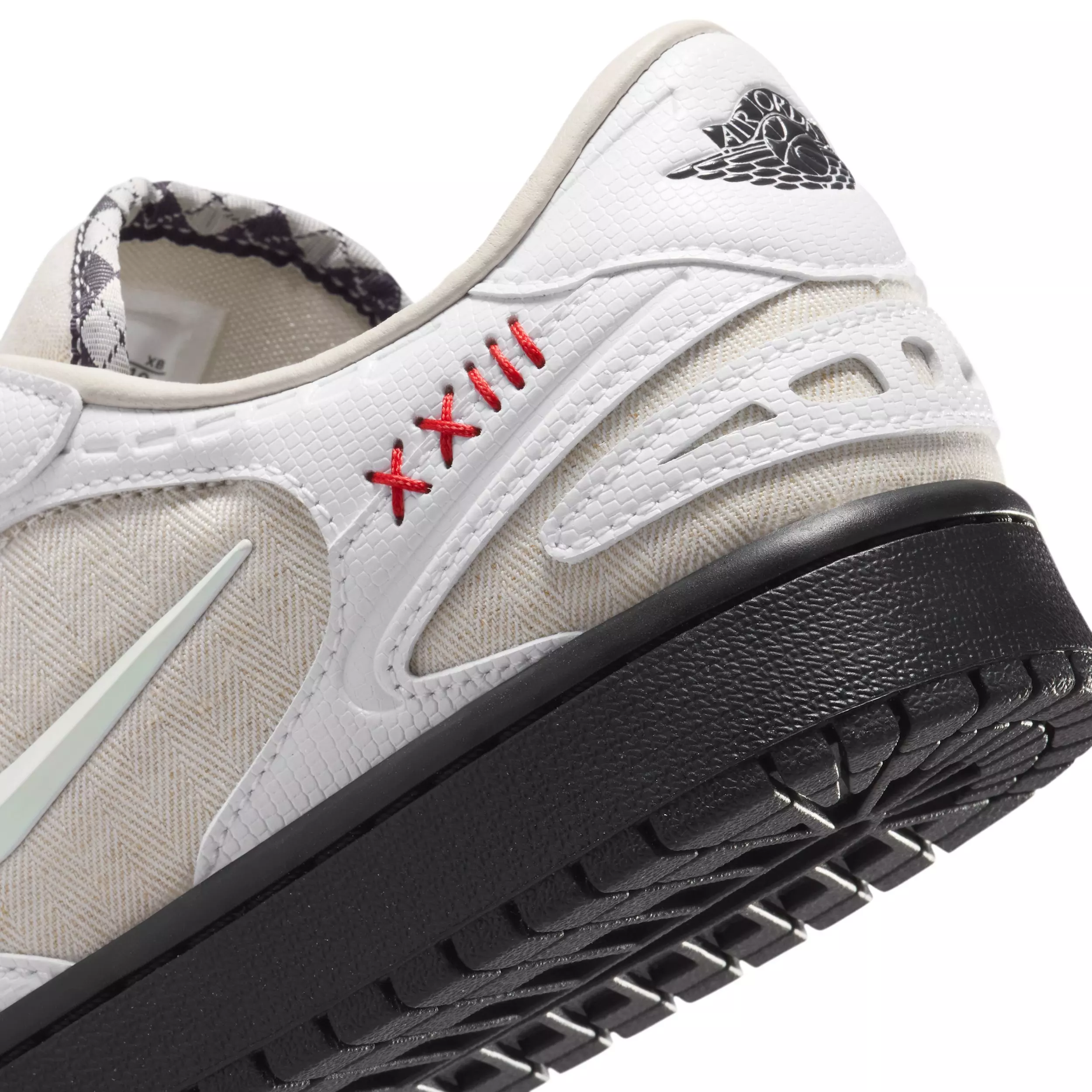 Jordan 1 Low Method of Make "Light Orewood Brown/Black/Steam/White" Women's Shoe - LT BROWN/BLACK/STEAM/WHITE