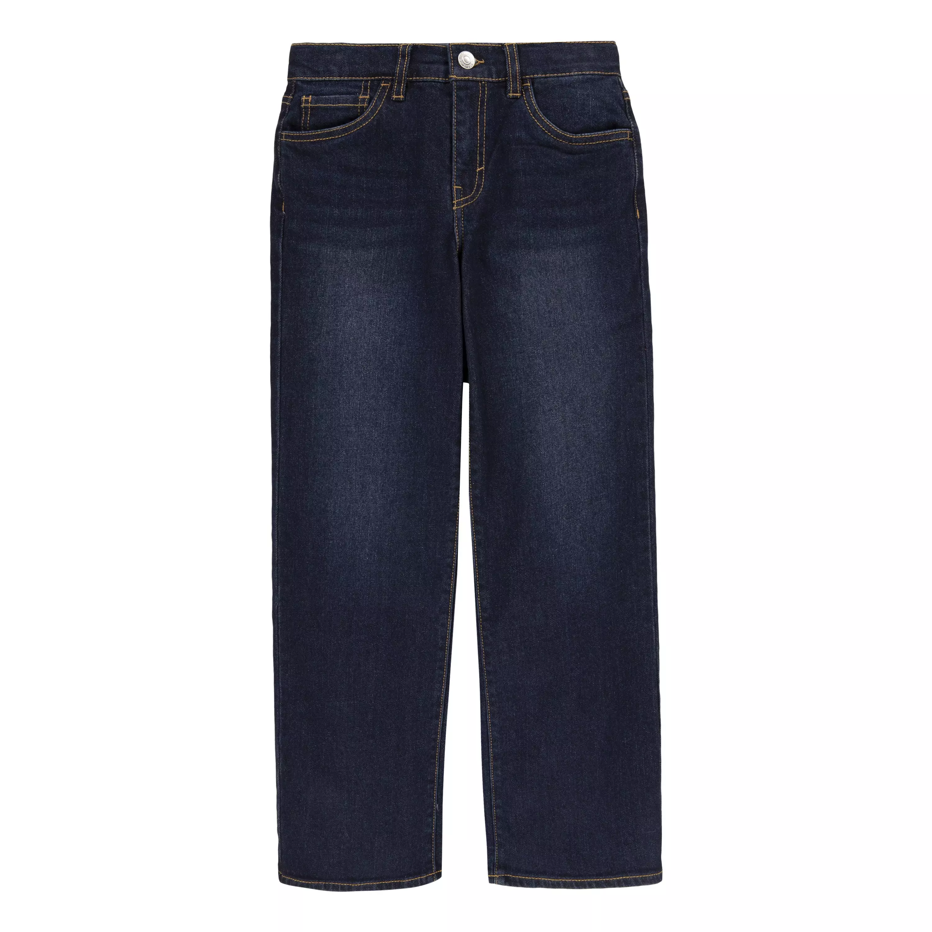 Levi's Big Girls' Wide Leg Dk Wash Dk Blue Denim Jeans - DK BLUE