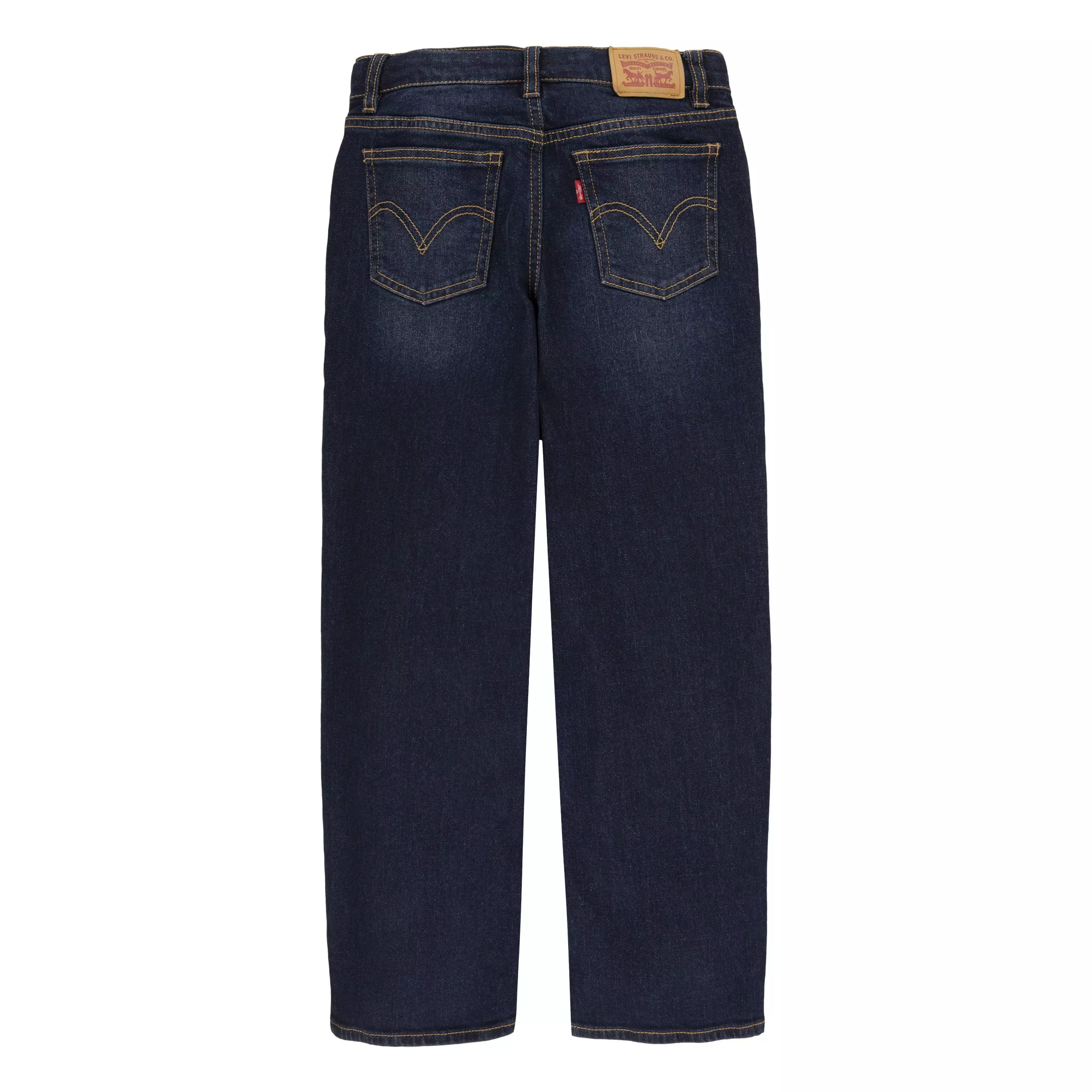 Levi's Big Girls' Wide Leg Dk Wash Dk Blue Denim Jeans - DK BLUE