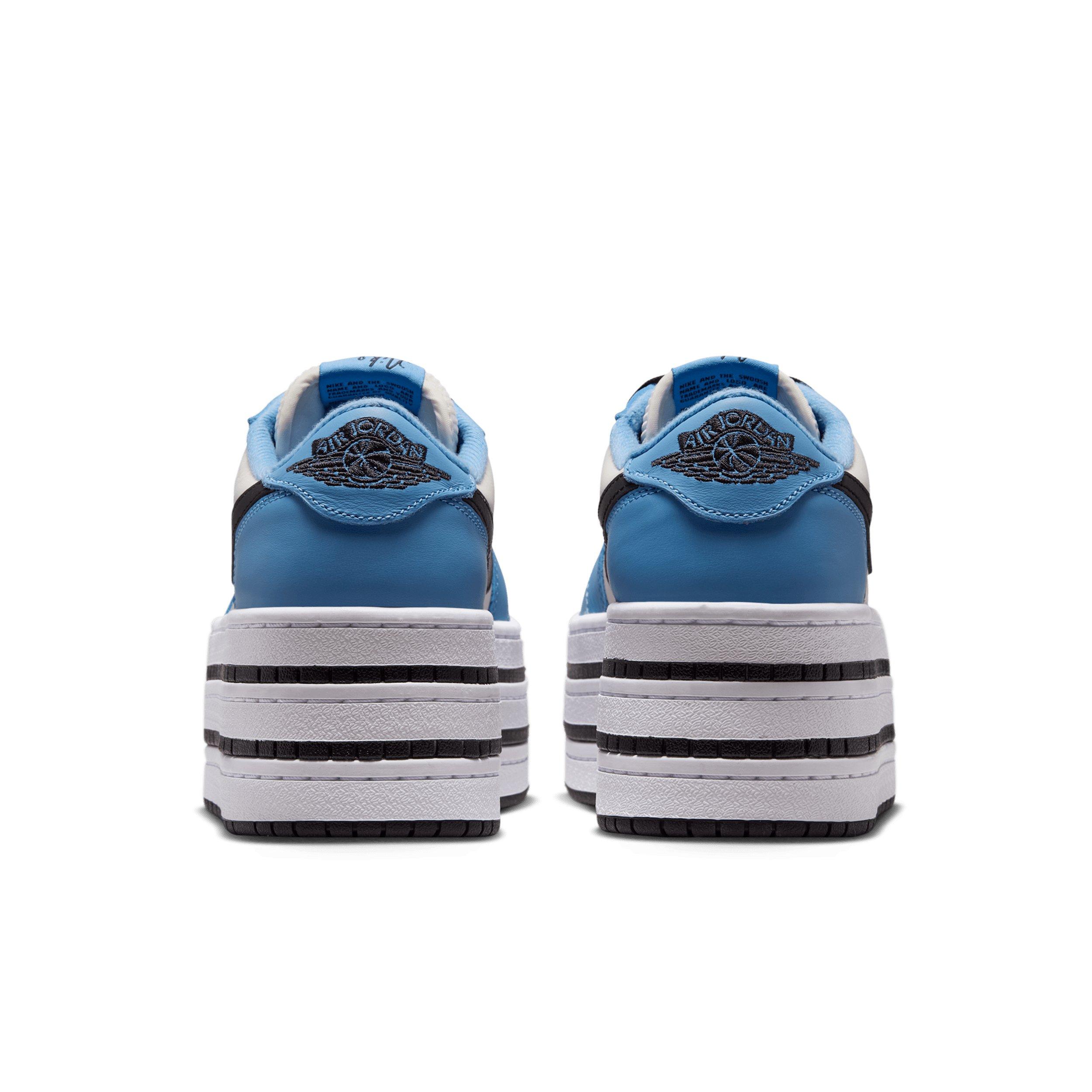 Jordan 1 Triple Stack "Blue Beyond/Black/White" Women's Shoe - BLUE/BLACK/WHITE Thumbnail View 5