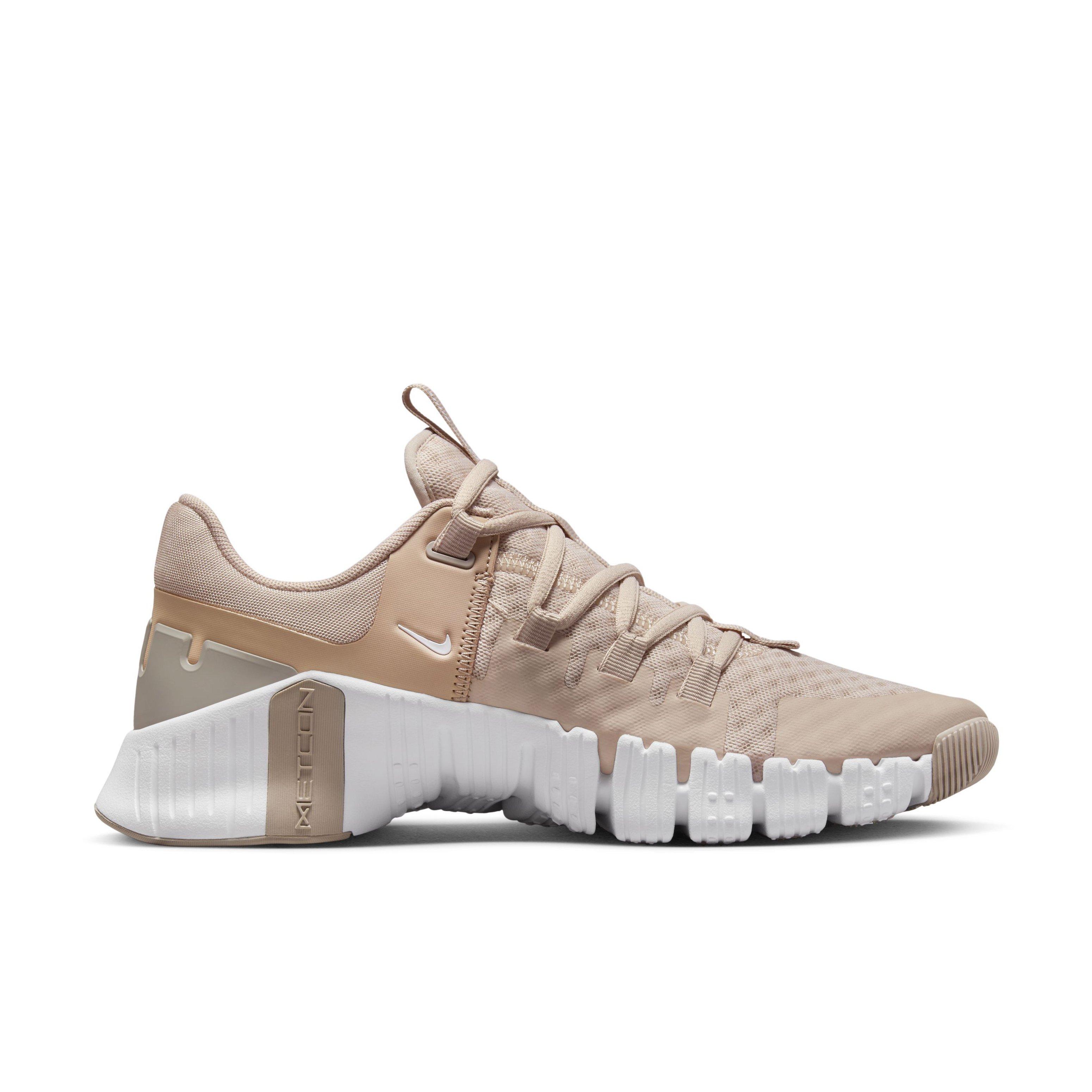 Nike Free Metcon 5 "Pink Oxford/Diffused Taupe/Gum Light Brown/White" Women's Training Shoe - PINK/TAUPE/LT BROWN/WHITE Thumbnail View 1