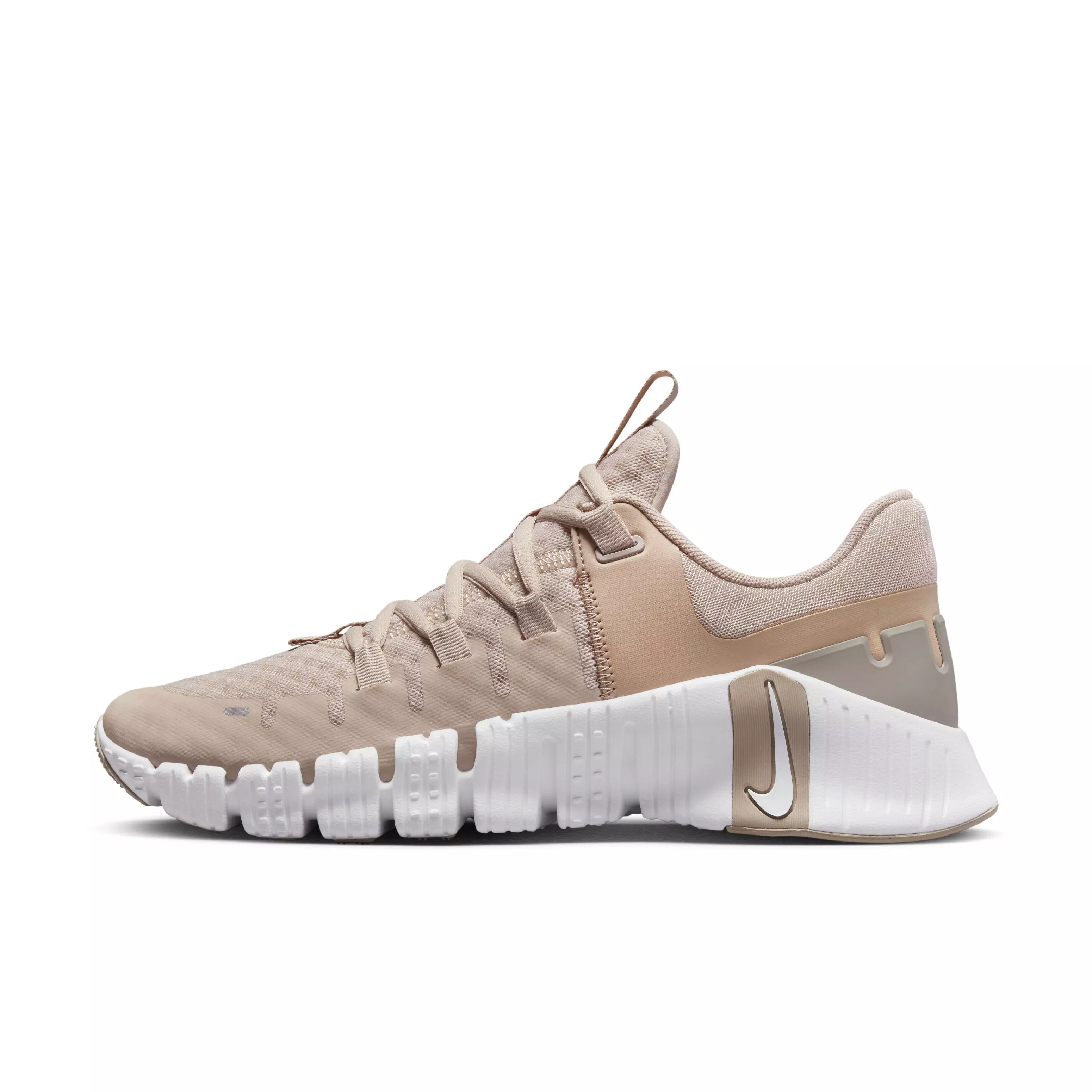 Nike Free Metcon 5 "Pink Oxford/Diffused Taupe/Gum Light Brown/White" Women's Training Shoe - PINK/TAUPE/LT BROWN/WHITE