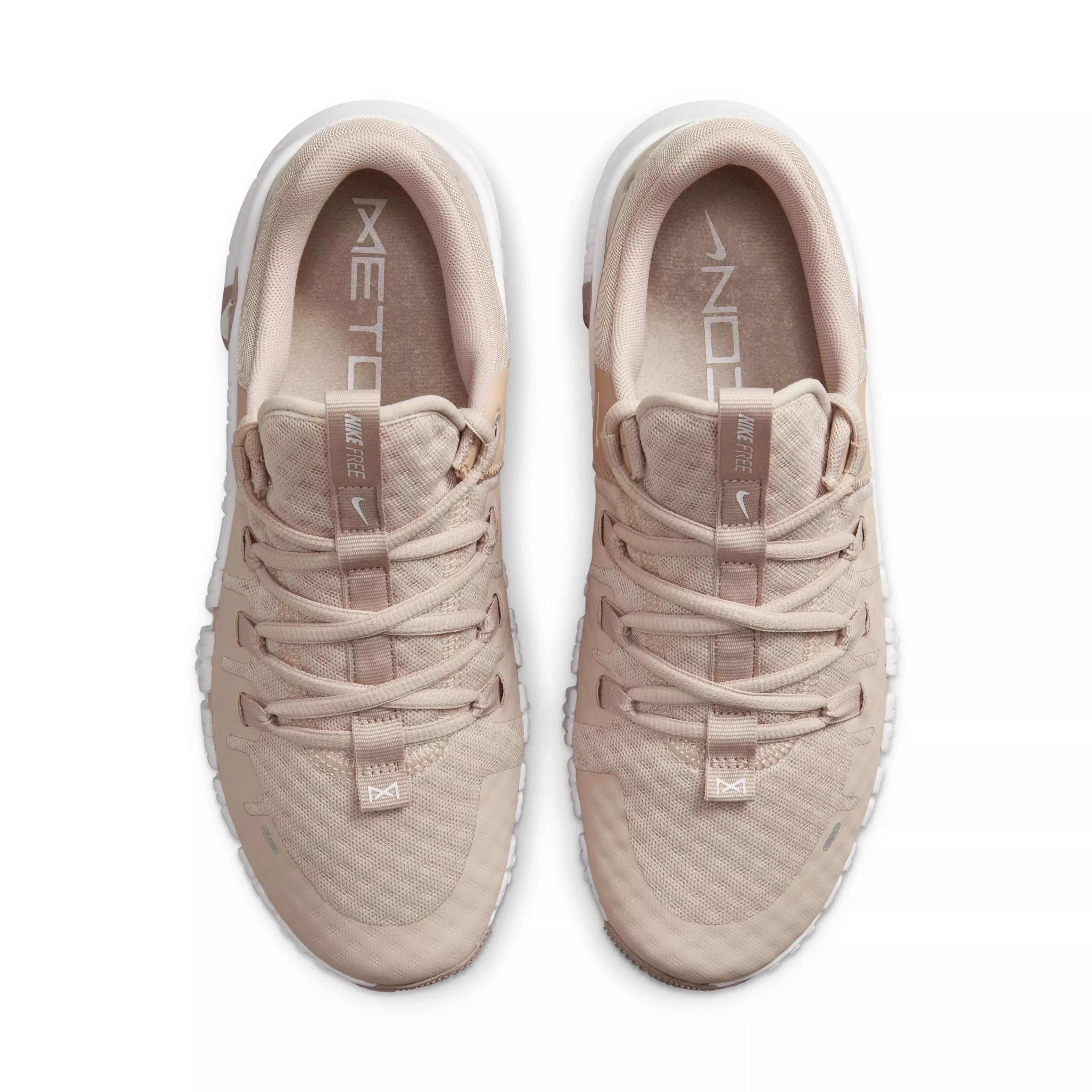 Nike Free Metcon 5 "Pink Oxford/Diffused Taupe/Gum Light Brown/White" Women's Training Shoe - PINK/TAUPE/LT BROWN/WHITE