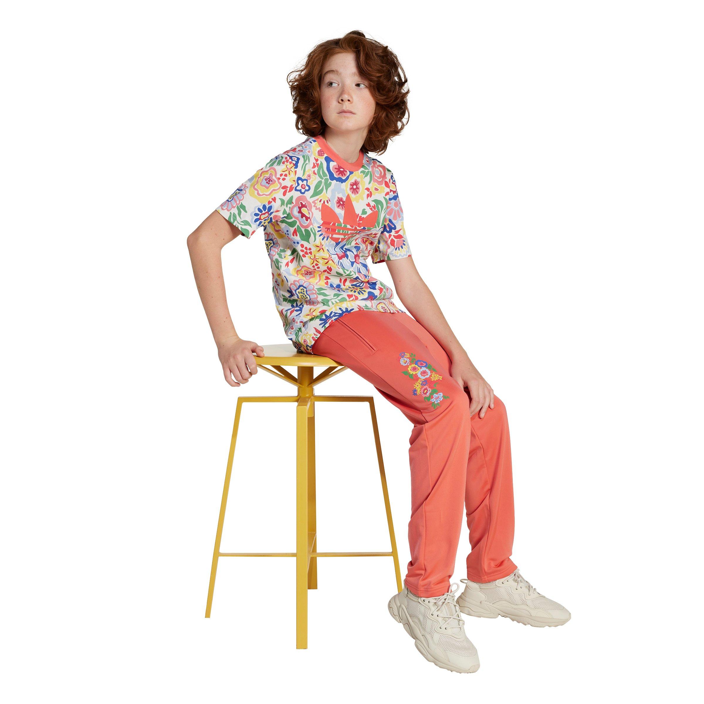adidas Originals x Liberty London Firebird Tracksuit Big Kids' Red Bottoms