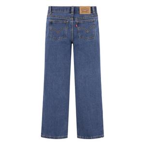 Levi's Wide Leg Med Wash Little Girls' Blue Denim Jeans