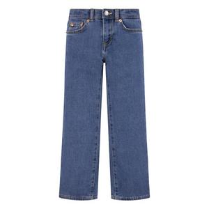 Levi's Wide Leg Med Wash Little Girls' Blue Denim Jeans
