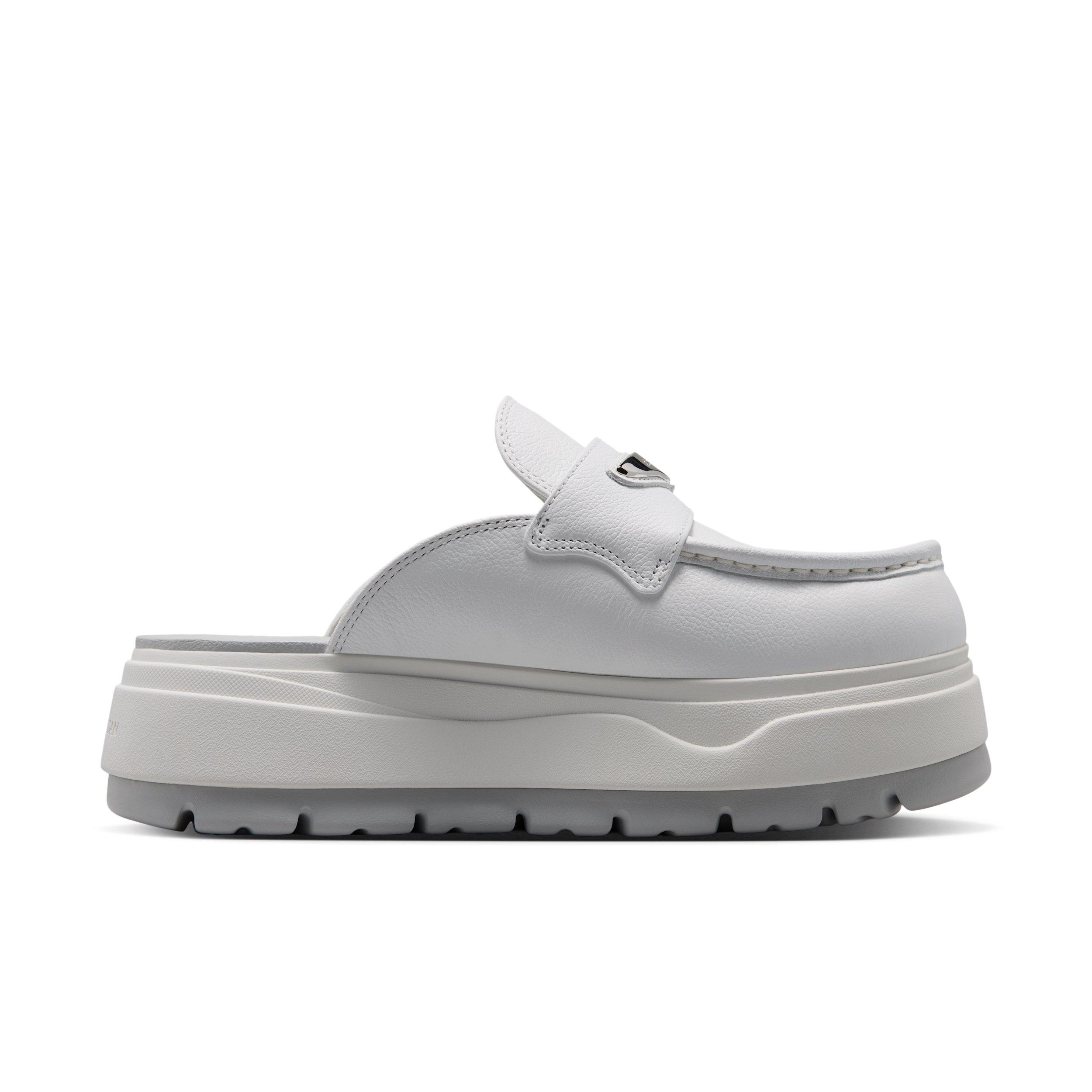 Jordan Mule "Summit White/Vast Grey/Metallic Silver" Women's Shoe - WHITE/GREY/SILVER