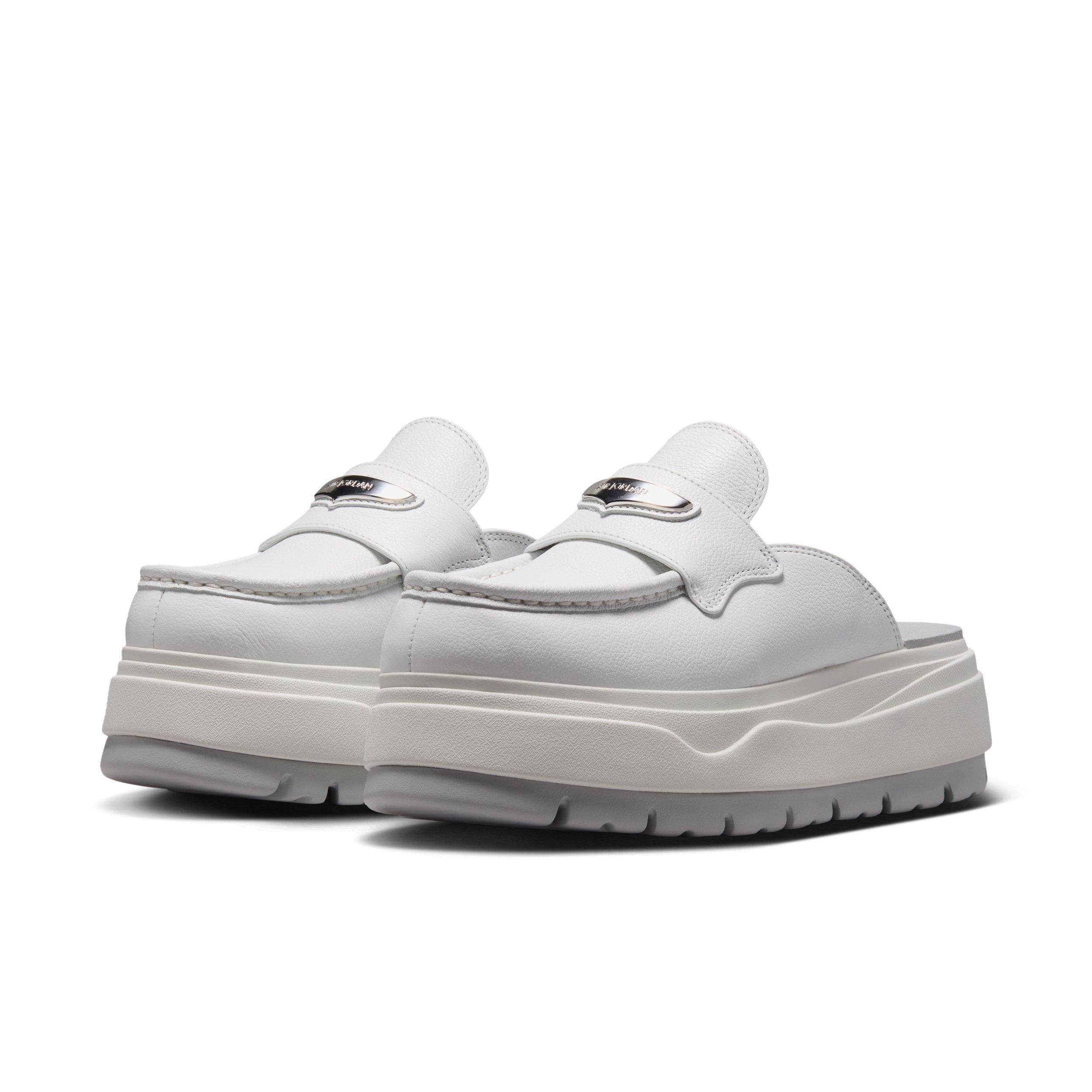 Jordan Mule "Summit White/Vast Grey/Metallic Silver" Women's Shoe - WHITE/GREY/SILVER