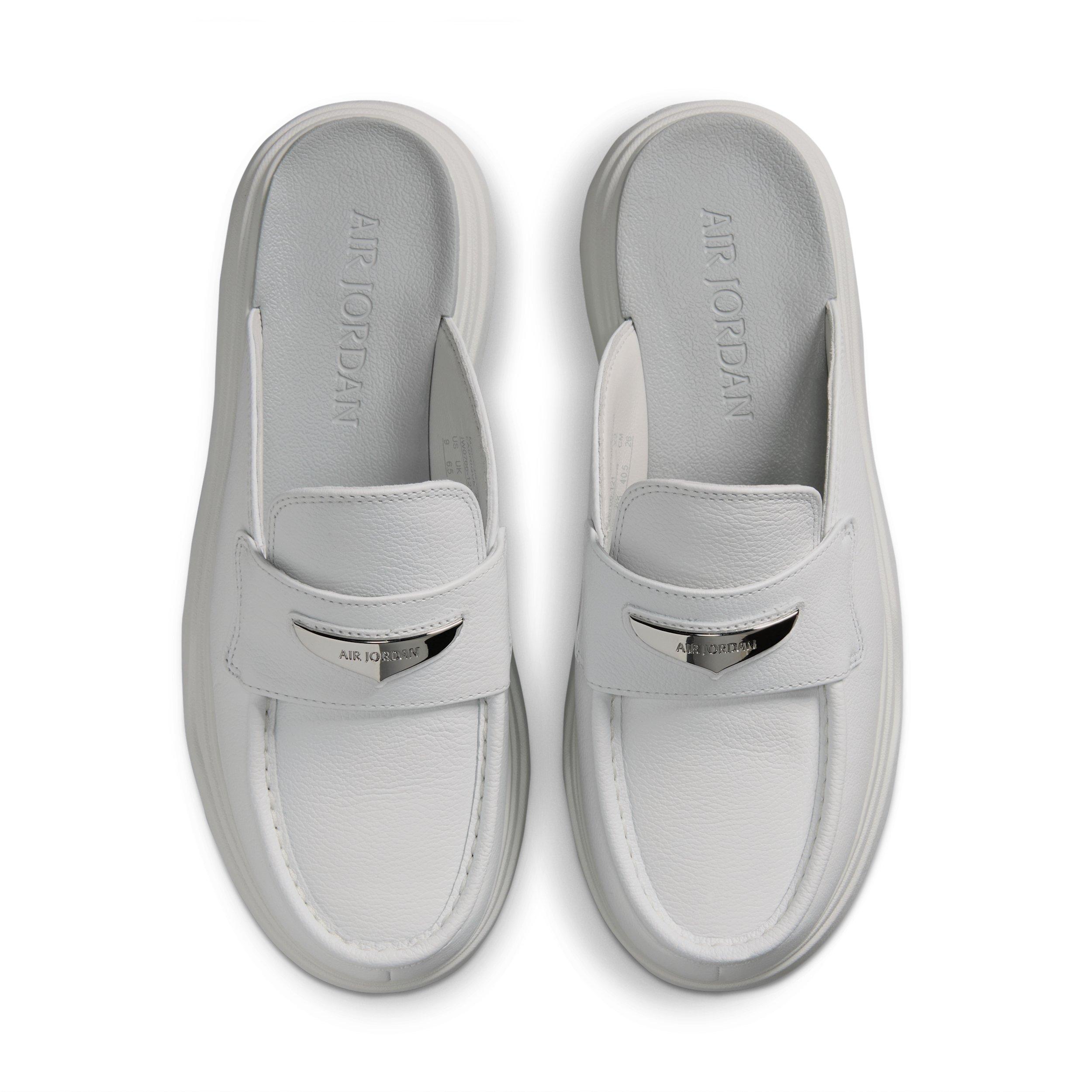 Jordan Mule "Summit White/Vast Grey/Metallic Silver" Women's Shoe - WHITE/GREY/SILVER