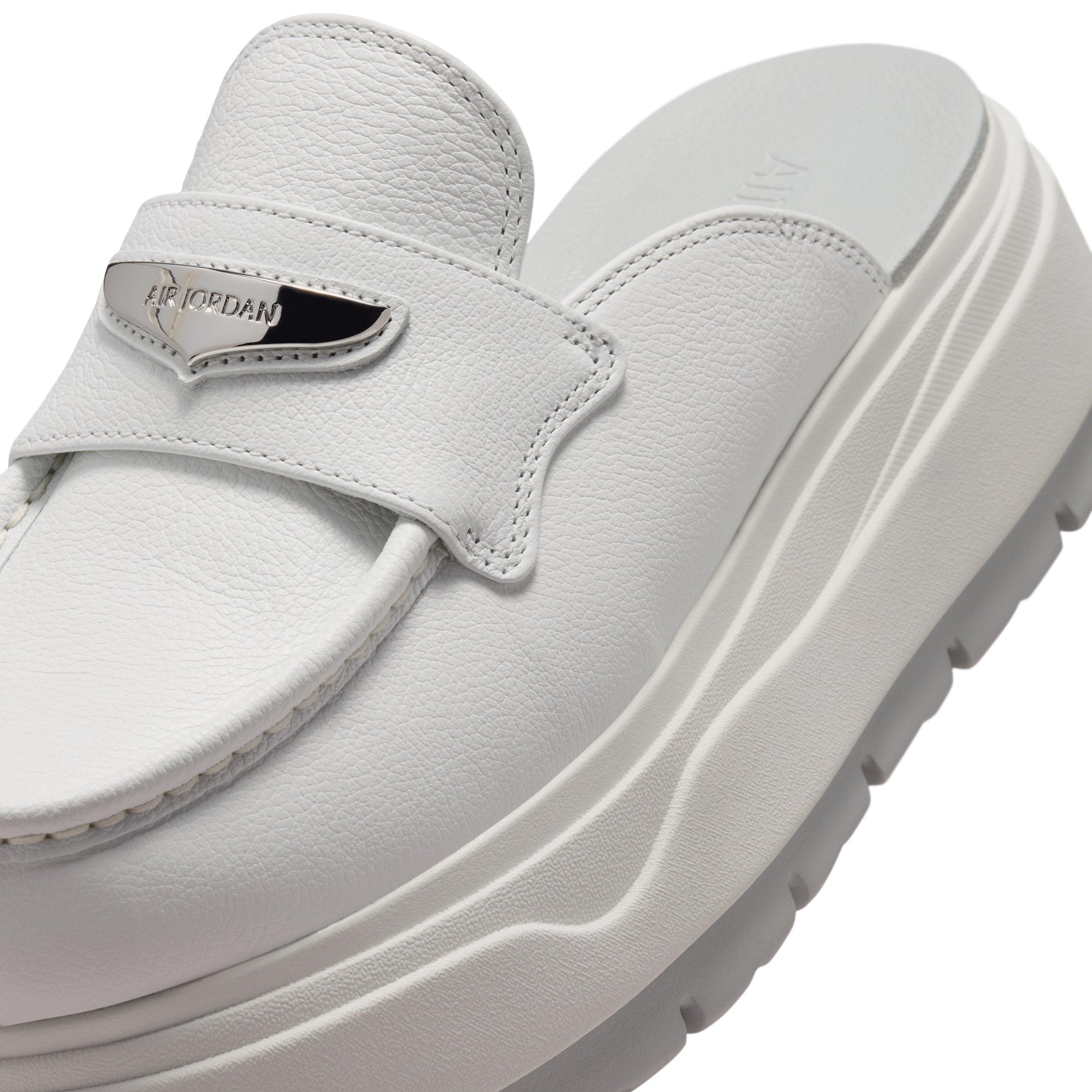 Jordan Mule "Summit White/Vast Grey/Metallic Silver" Women's Shoe - WHITE/GREY/SILVER