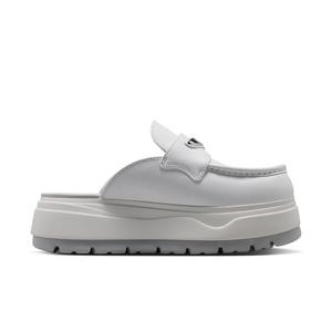 Jordan Mule "Summit White/Vast Grey/Metallic Silver" Women's Shoe - WHITE/GREY/SILVER