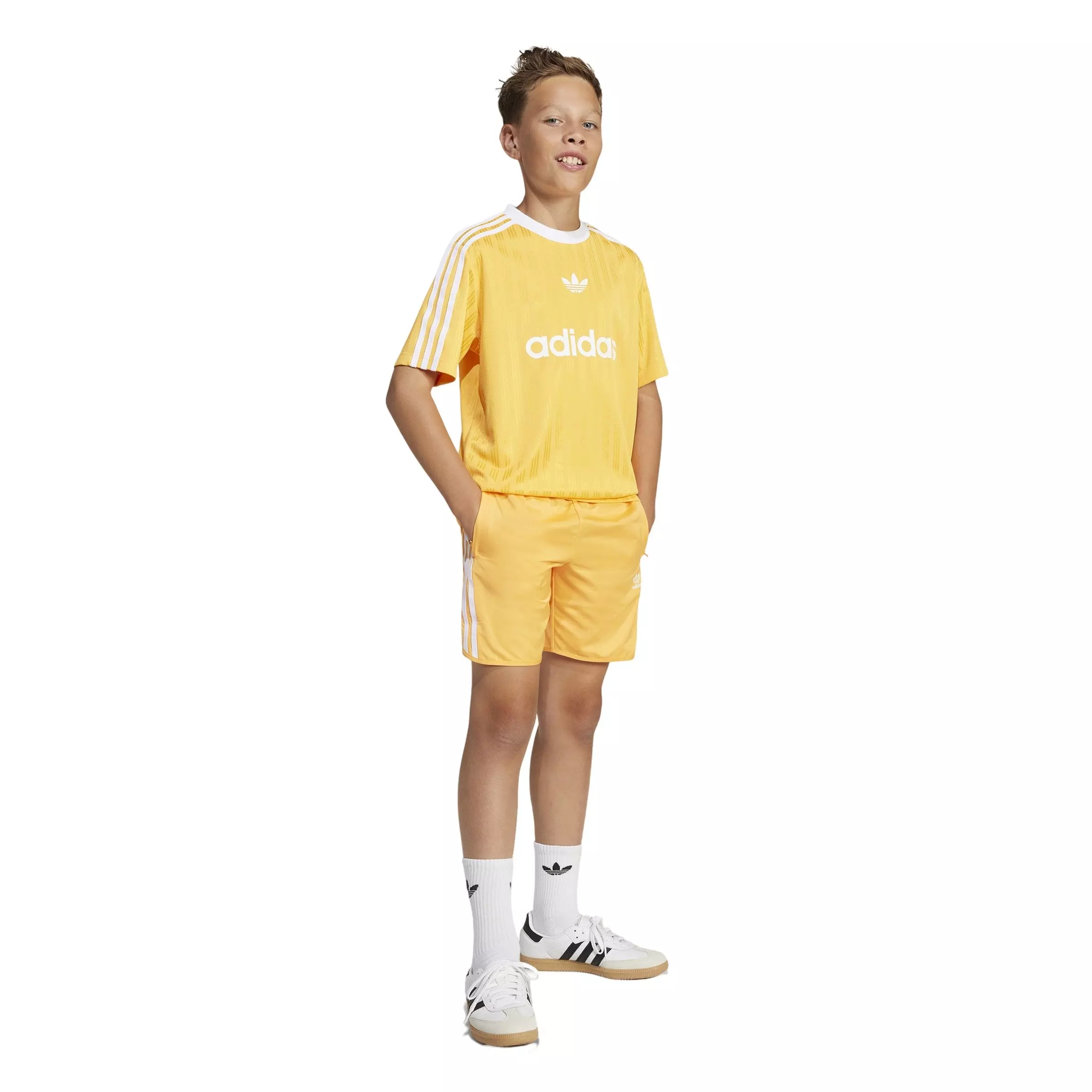 adidas Originals Big Kids' Adicolor T-Shirt - Orange - YELLOW