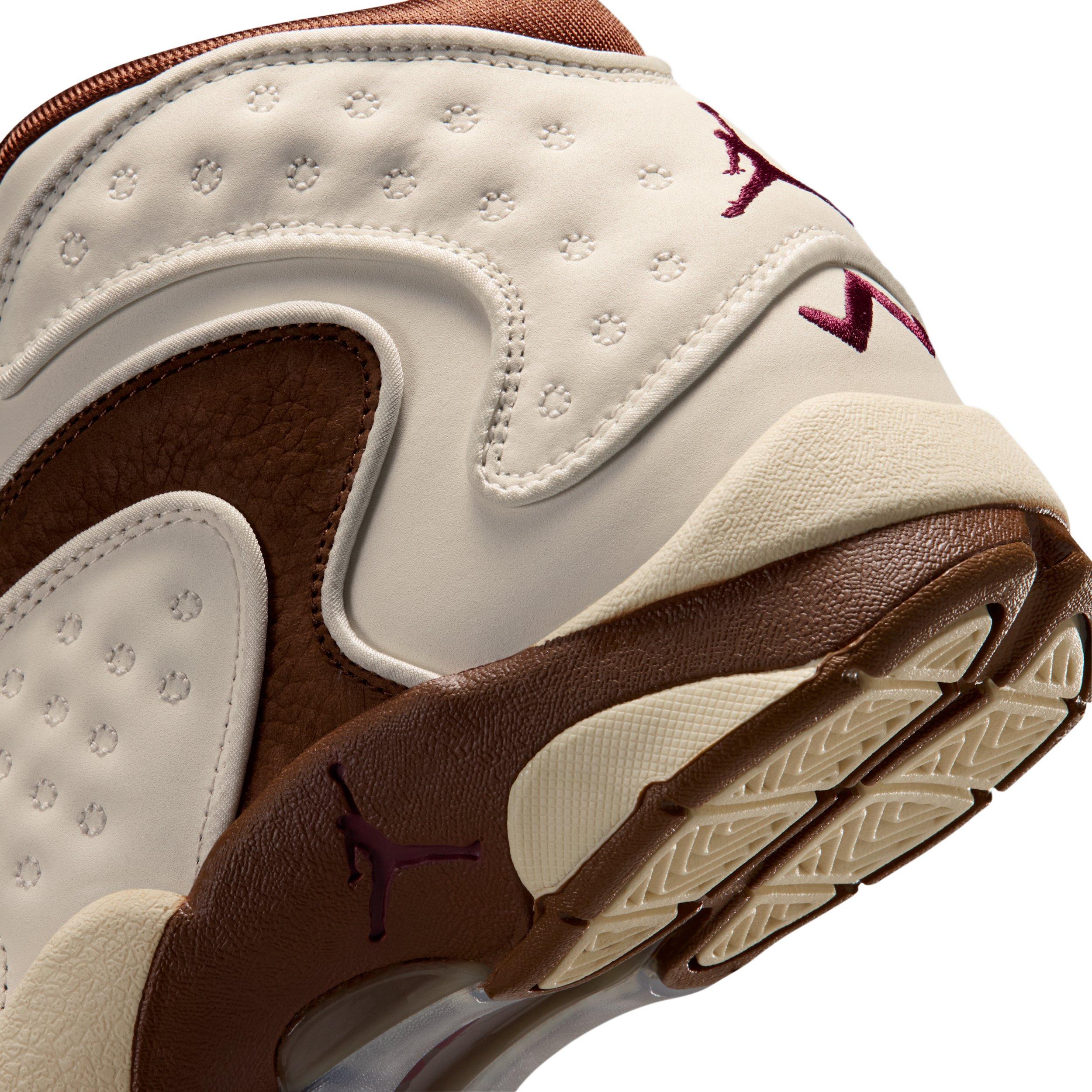 Jordan OG "Pale Ivory/Light British Tan/Muslin/Track Red" Women's Shoe - IVORY/LT TAN/MUSLIN/RED Thumbnail View 8
