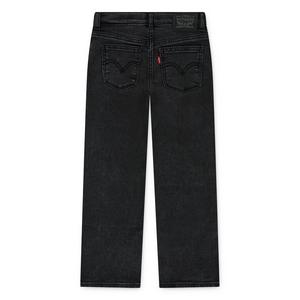 Levi's Wide Leg Black Wash Little Girls' Black Denim Jeans