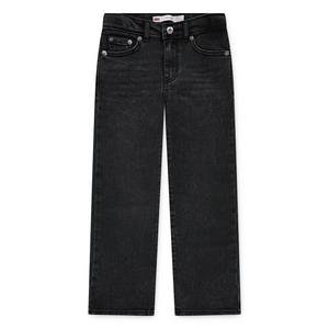 Levi's Wide Leg Black Wash Little Girls' Black Denim Jeans