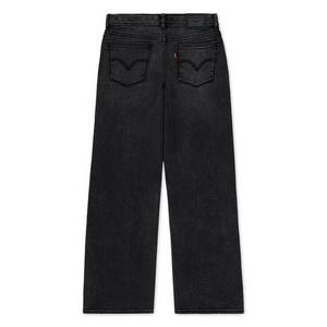 Levi's Big Girls' Wide Leg Black Wash Denim Jeans - Black
