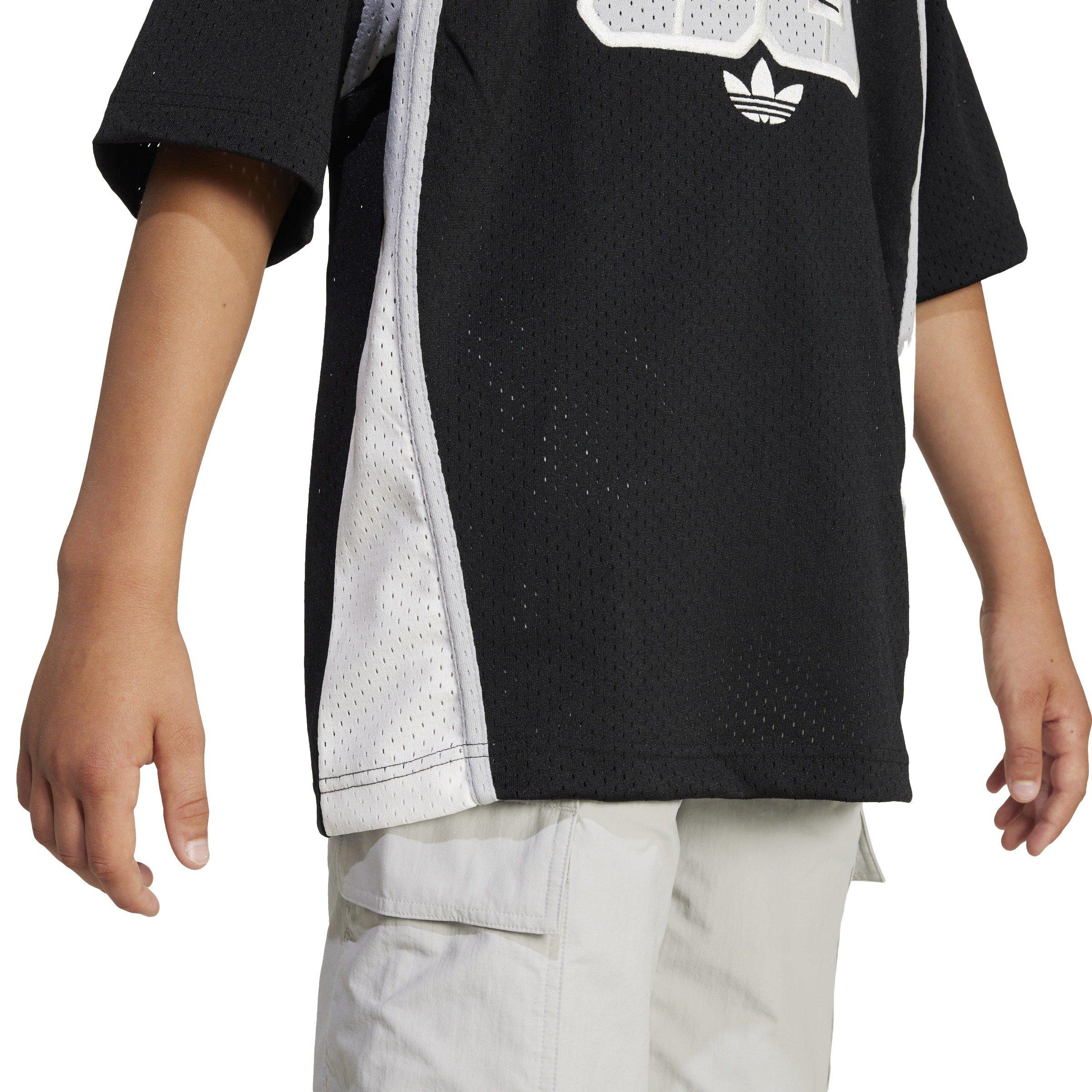 adidas Originals '03 Oversized Big Kids' Black Jersey T-Shirt